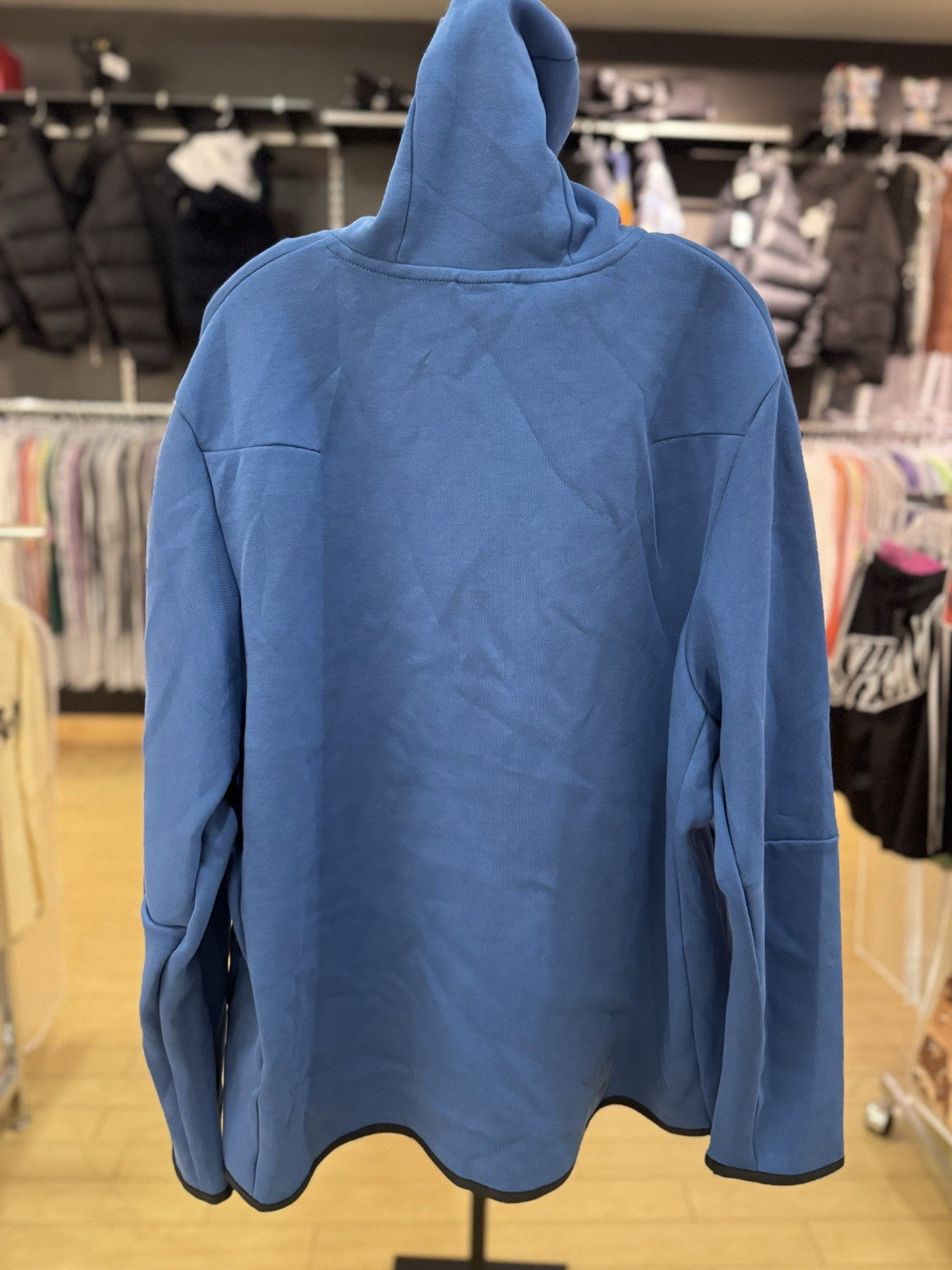 Nike Sportswear Tech Fleece Hoodie Marina Blue Mens XXL