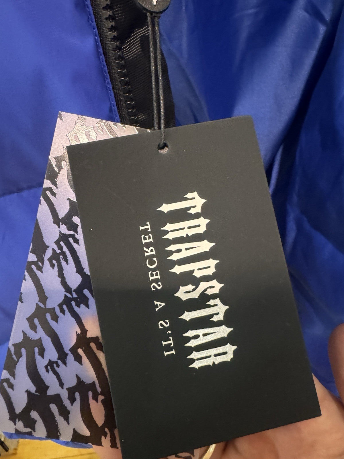 Trapstar It's A Secret Puffer Blue Size M