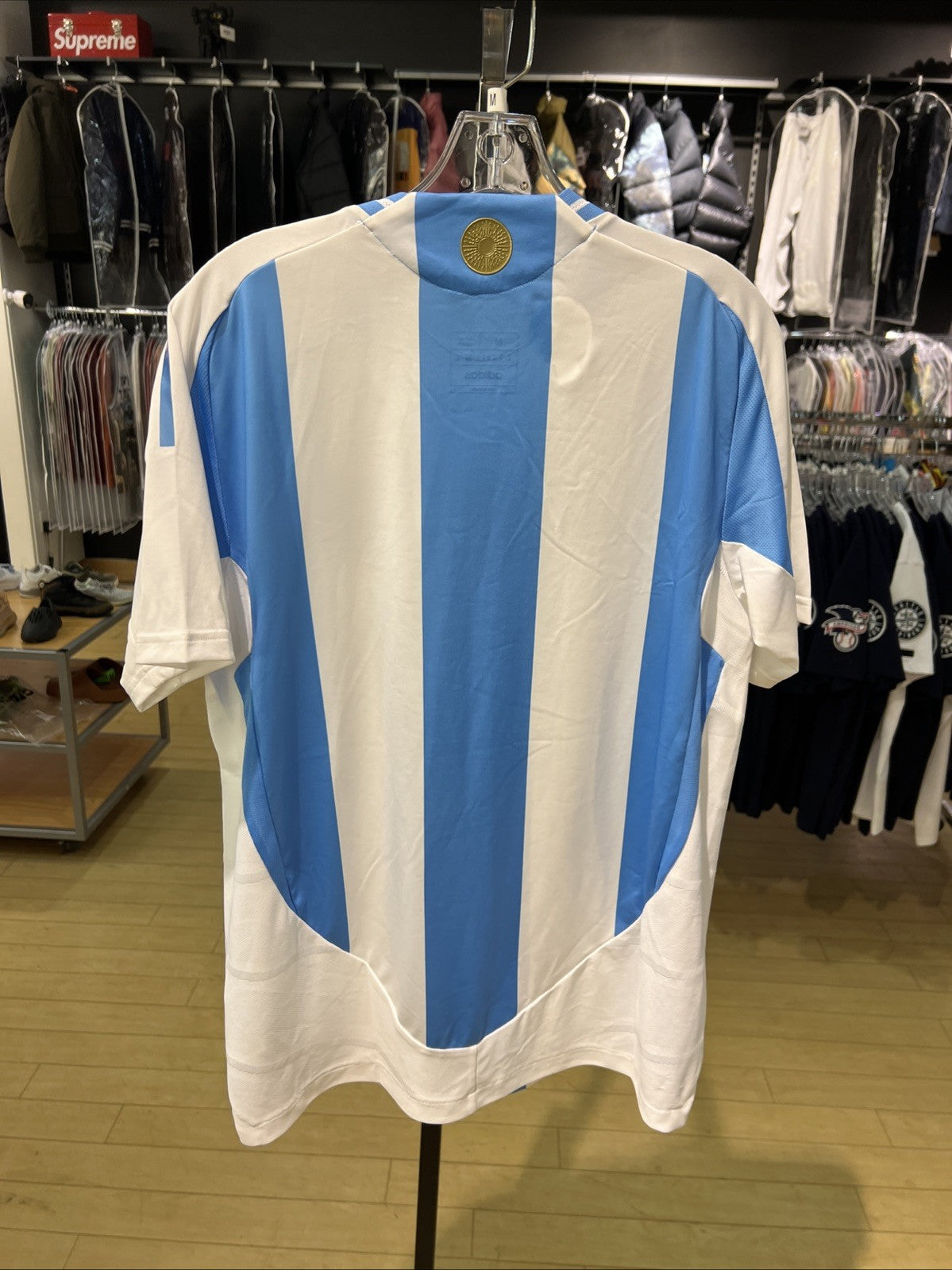 Adidas Argentina Authentic 2024 Home Soccer Jersey IP8388 Sz M
