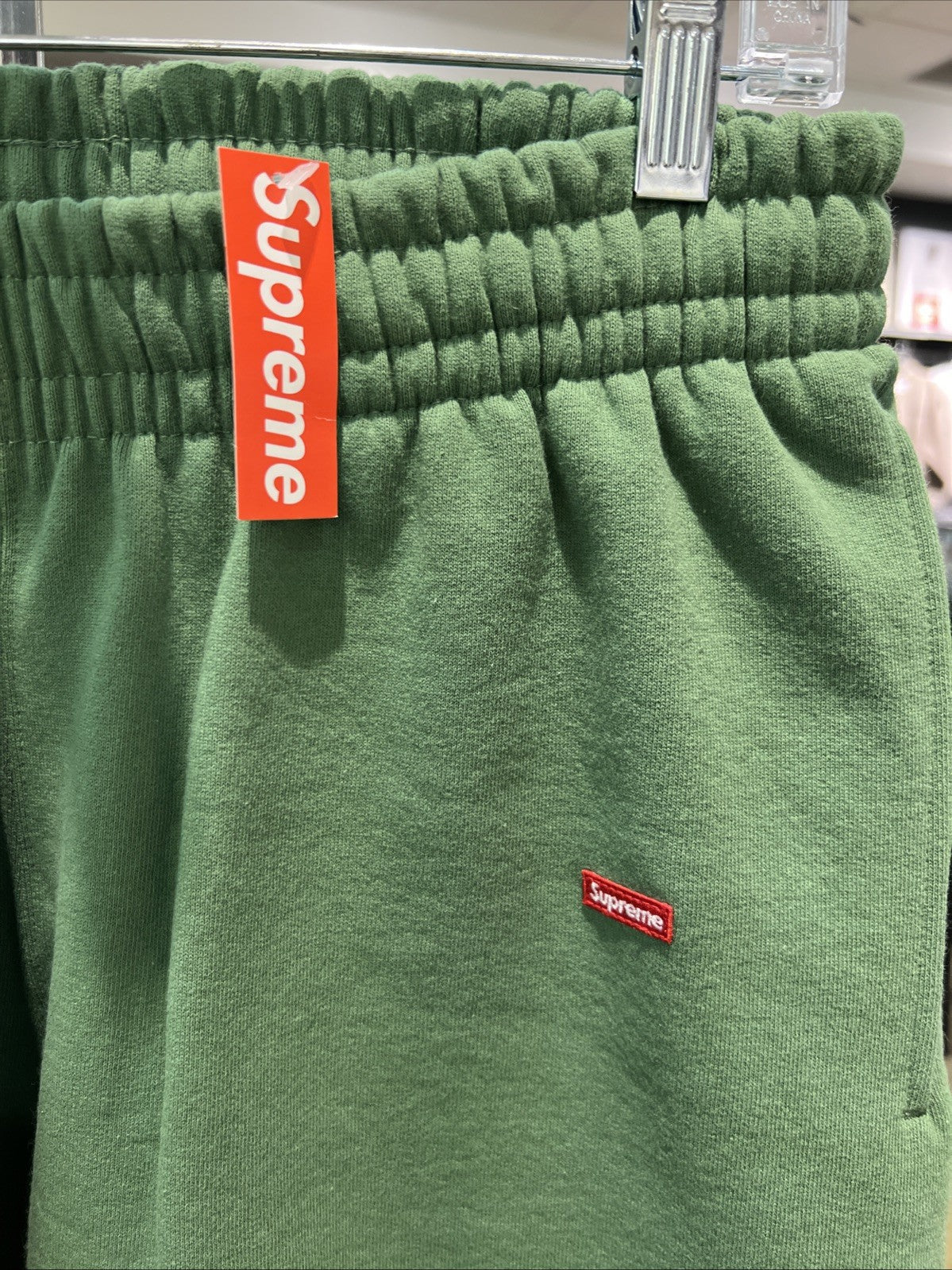 Supreme Small Box Sweatpant Dusty Green Sz M
