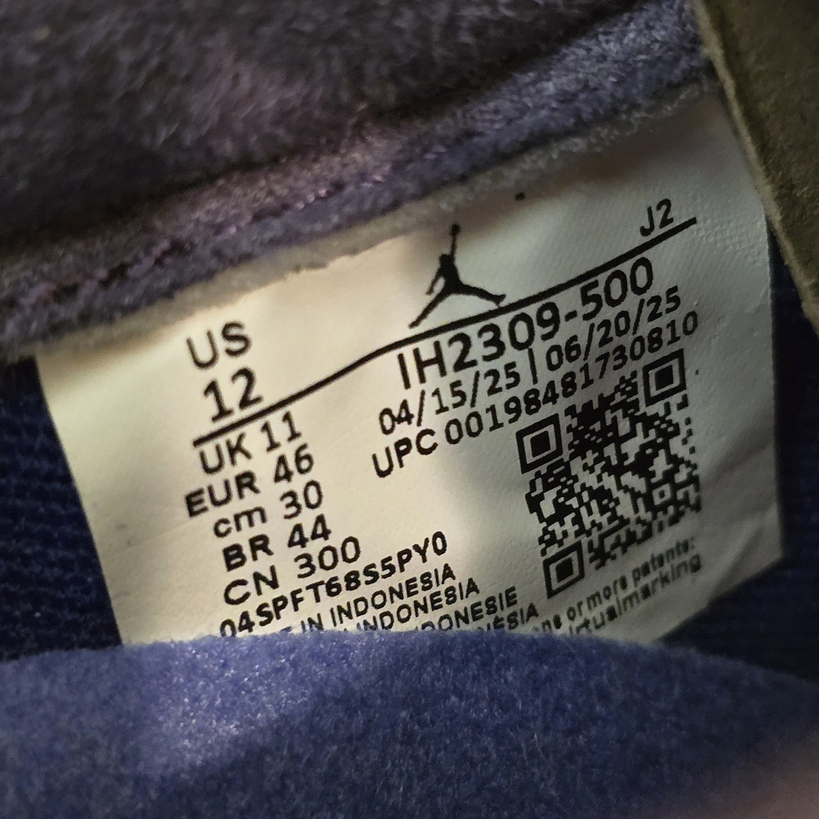 Size 12 - Zion Williamson x Air Jordan 1 Retro OG Low Voodoo Alternate