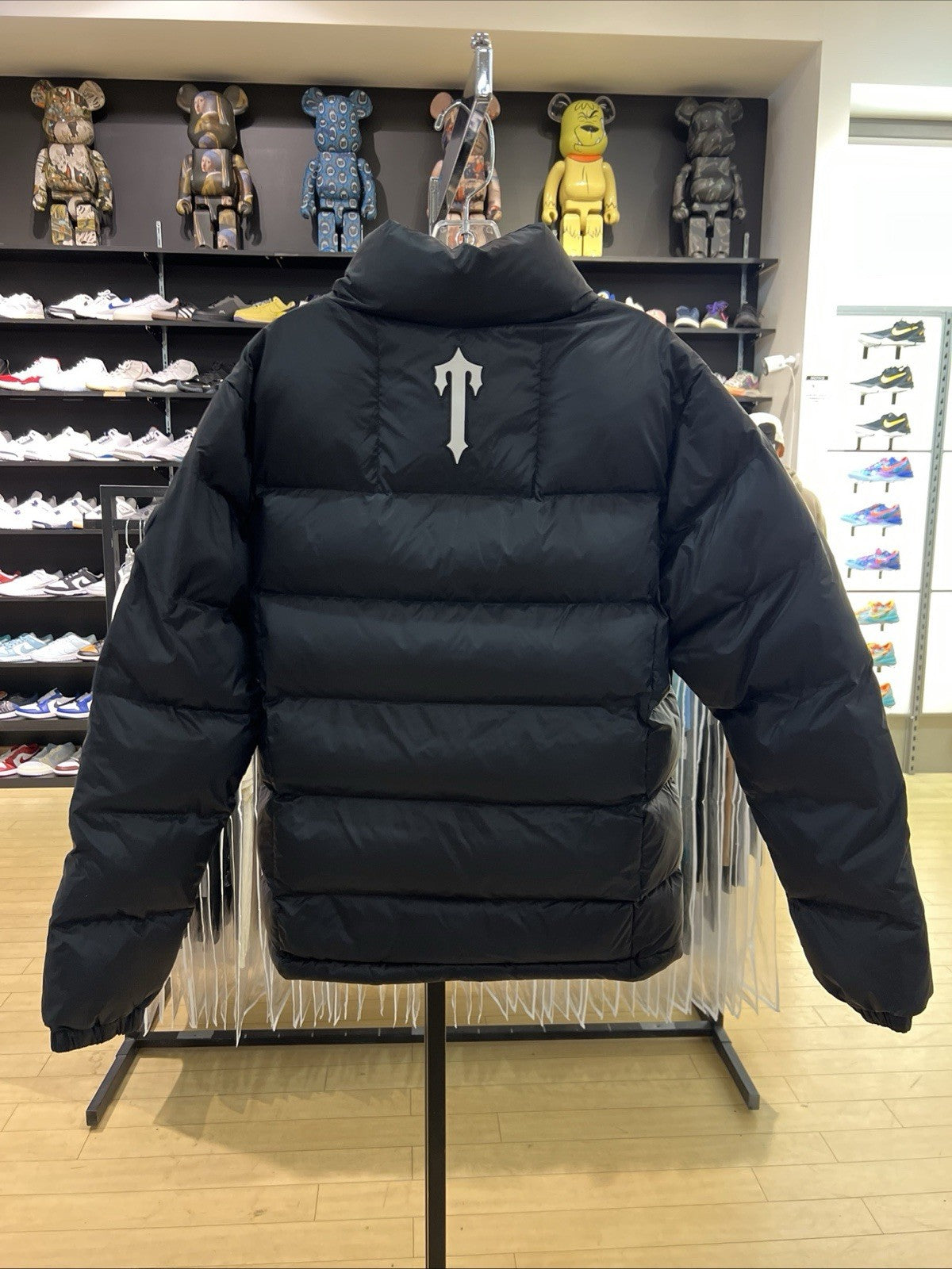 Trapstar It’s A Secret Puffer Jacket Black Sz S