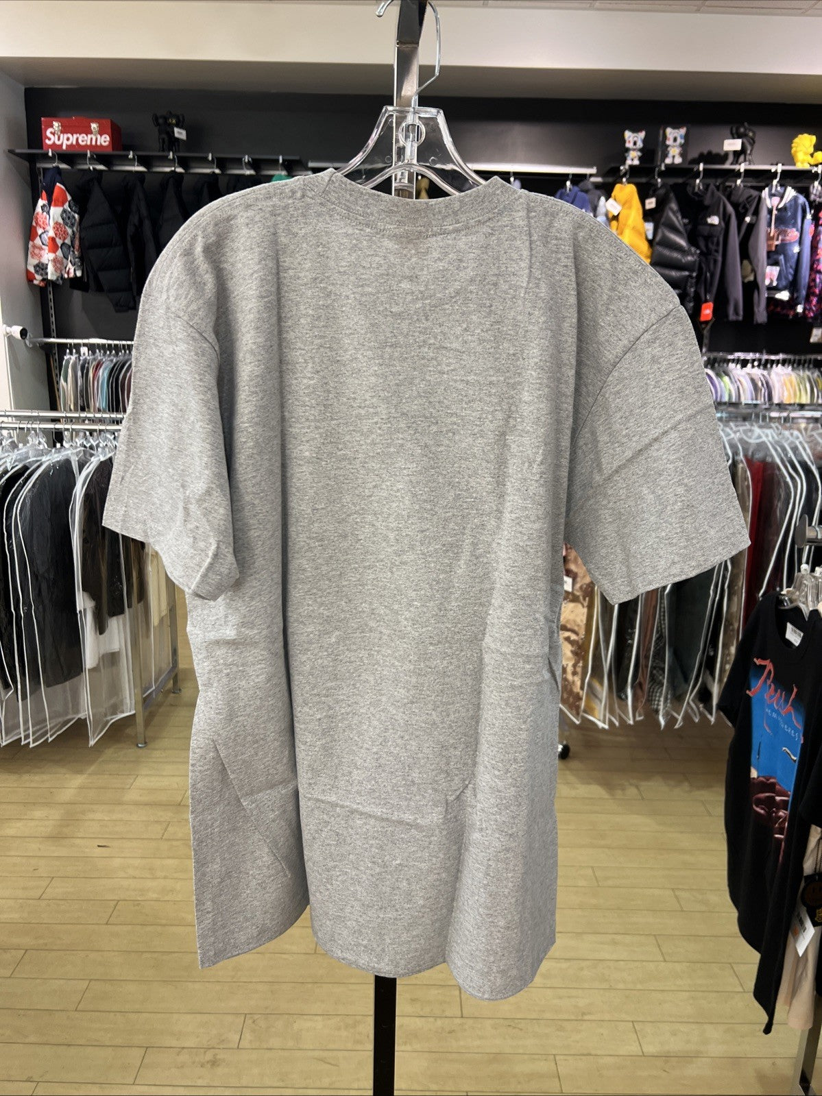 SUPREME x Rick Rubin T-Shirt Gray Sz L