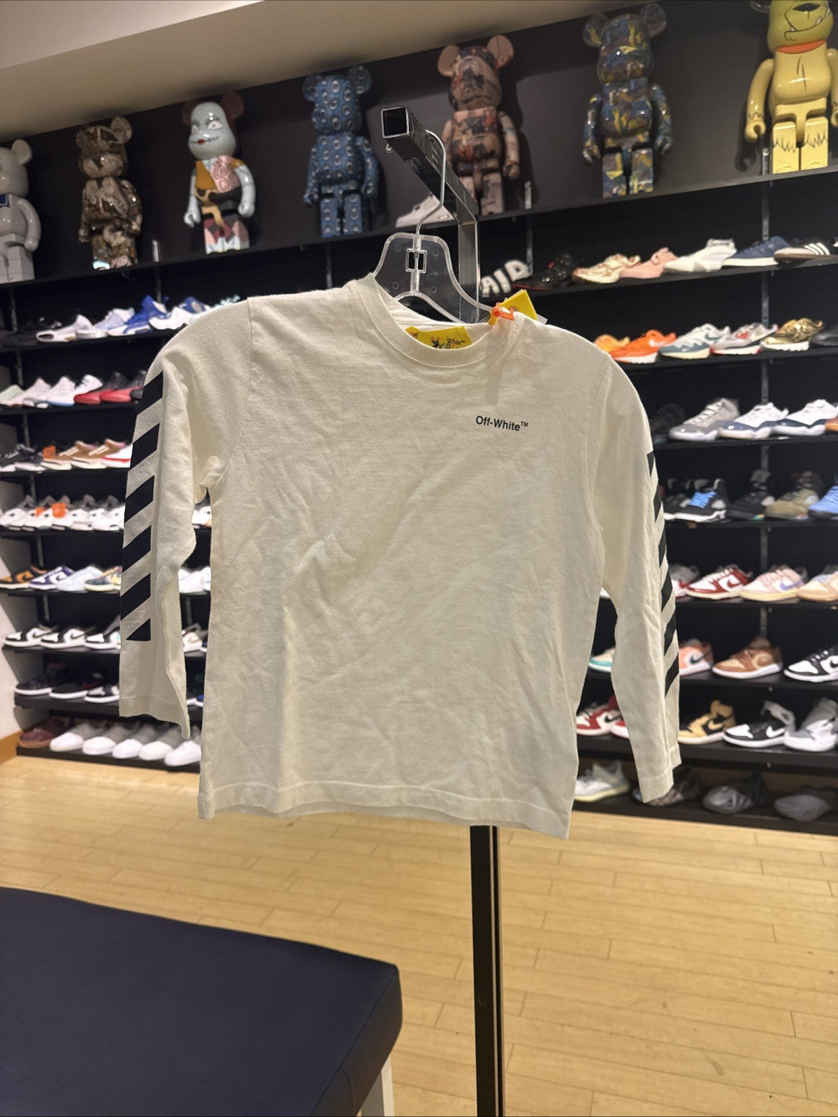 OFFWHITE Long sleeve TShirt Kids Sz 6