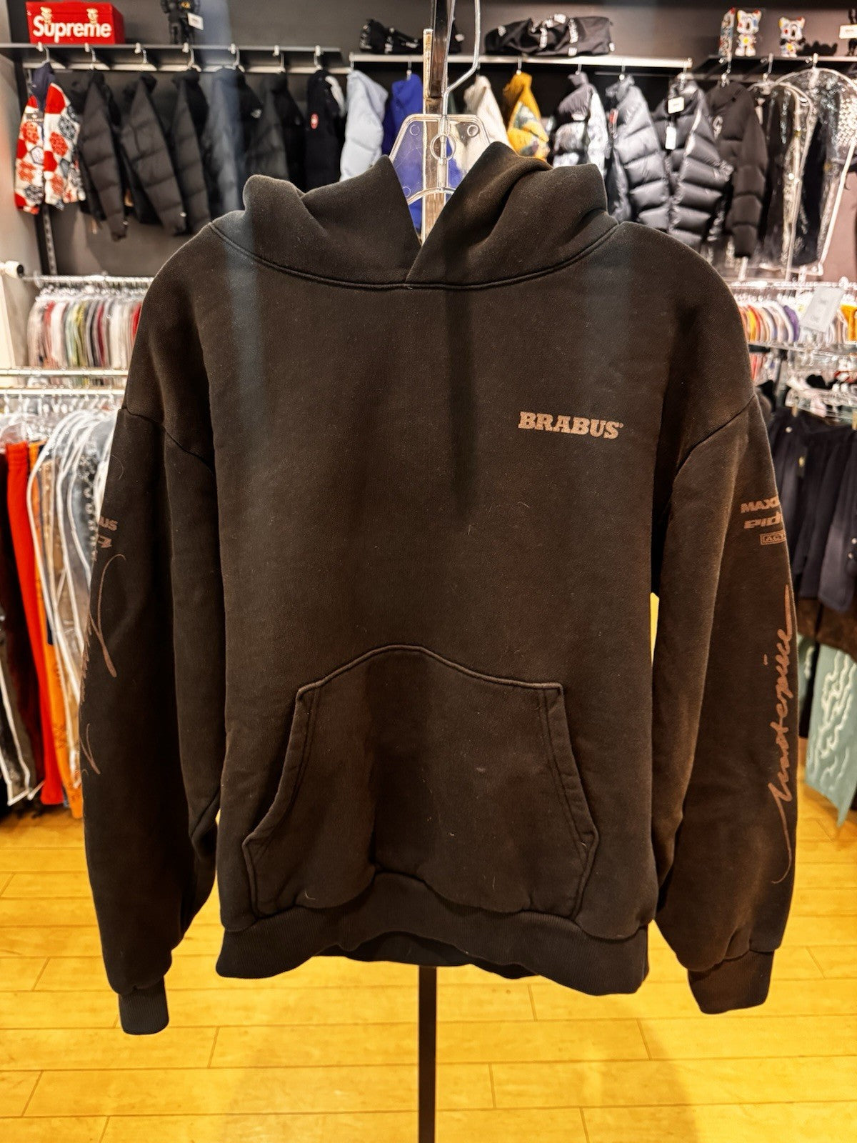 Travis Scott X Brabus Hoodie Black Size M