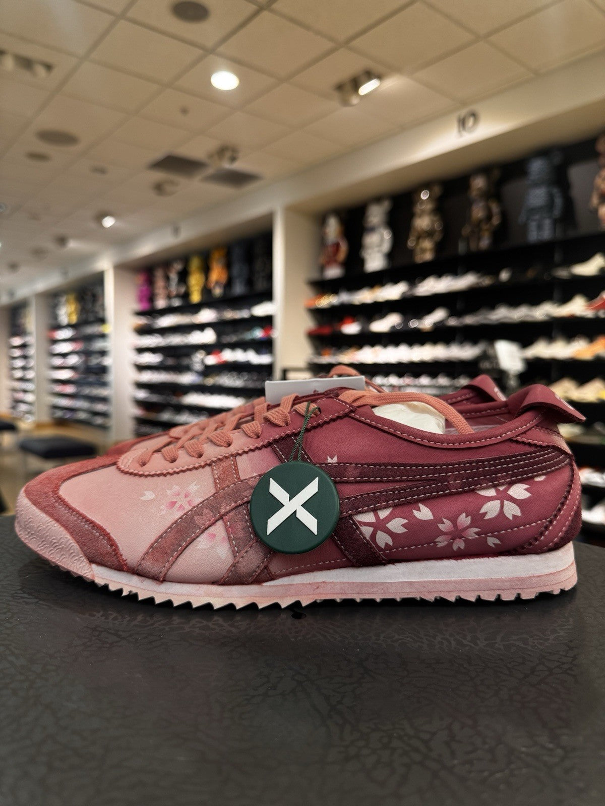 Onitsuka Tiger Mexico 66 NM Ginger Peach Dark Cherry Size 8