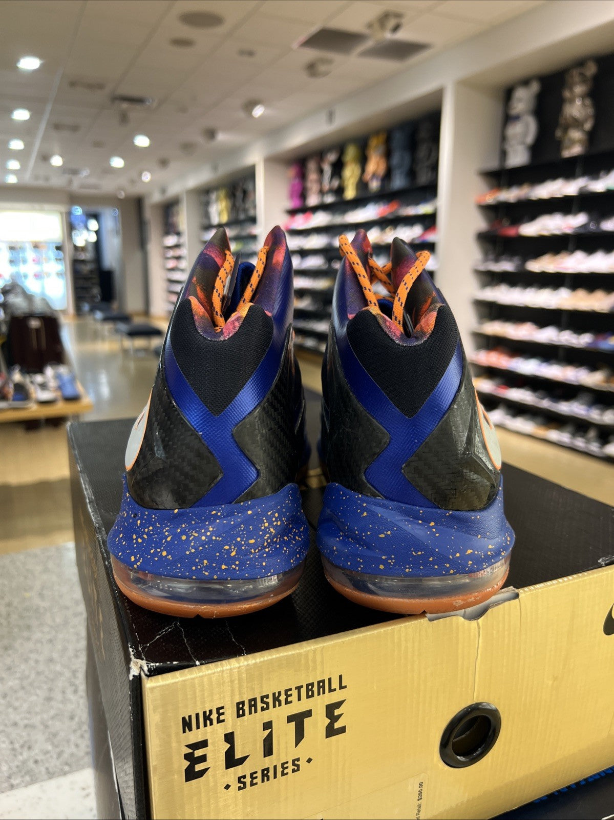 Nike LeBron 10 P.S. Elite Superhero Sz 12 USED