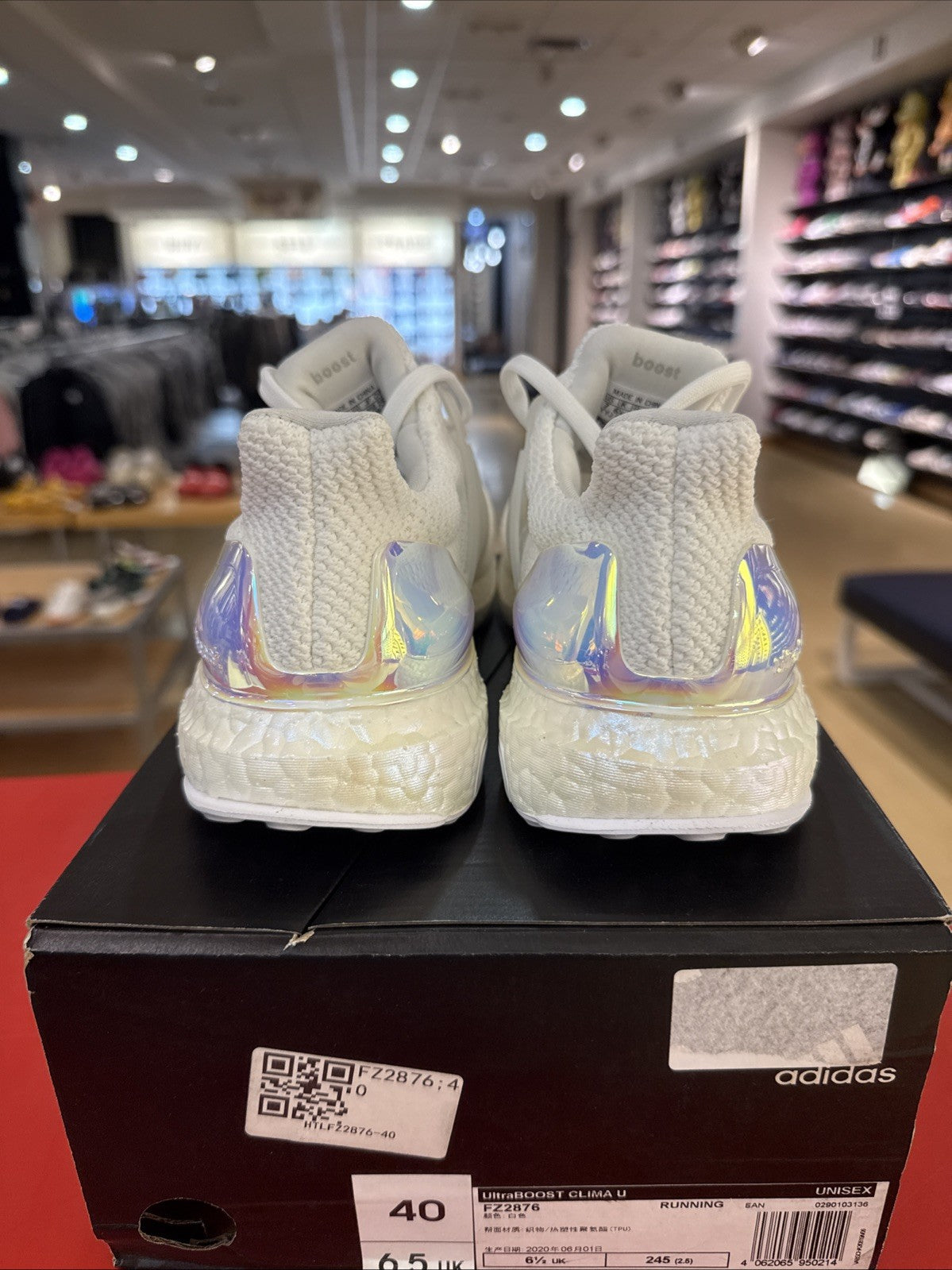 Adidas UltraBoost CLIMA U. Unisex Running Shoe, Men’s Size 7.