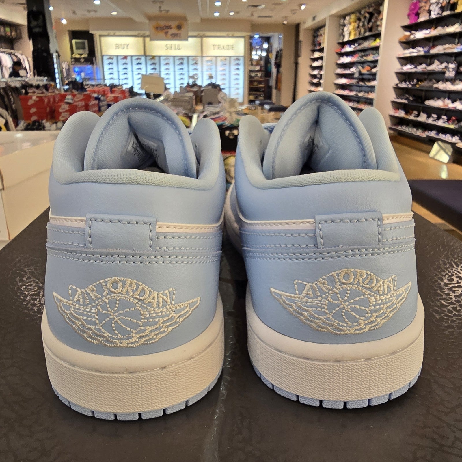 Size 7.5 - Air Jordan 1 Low Ice Blue Women's