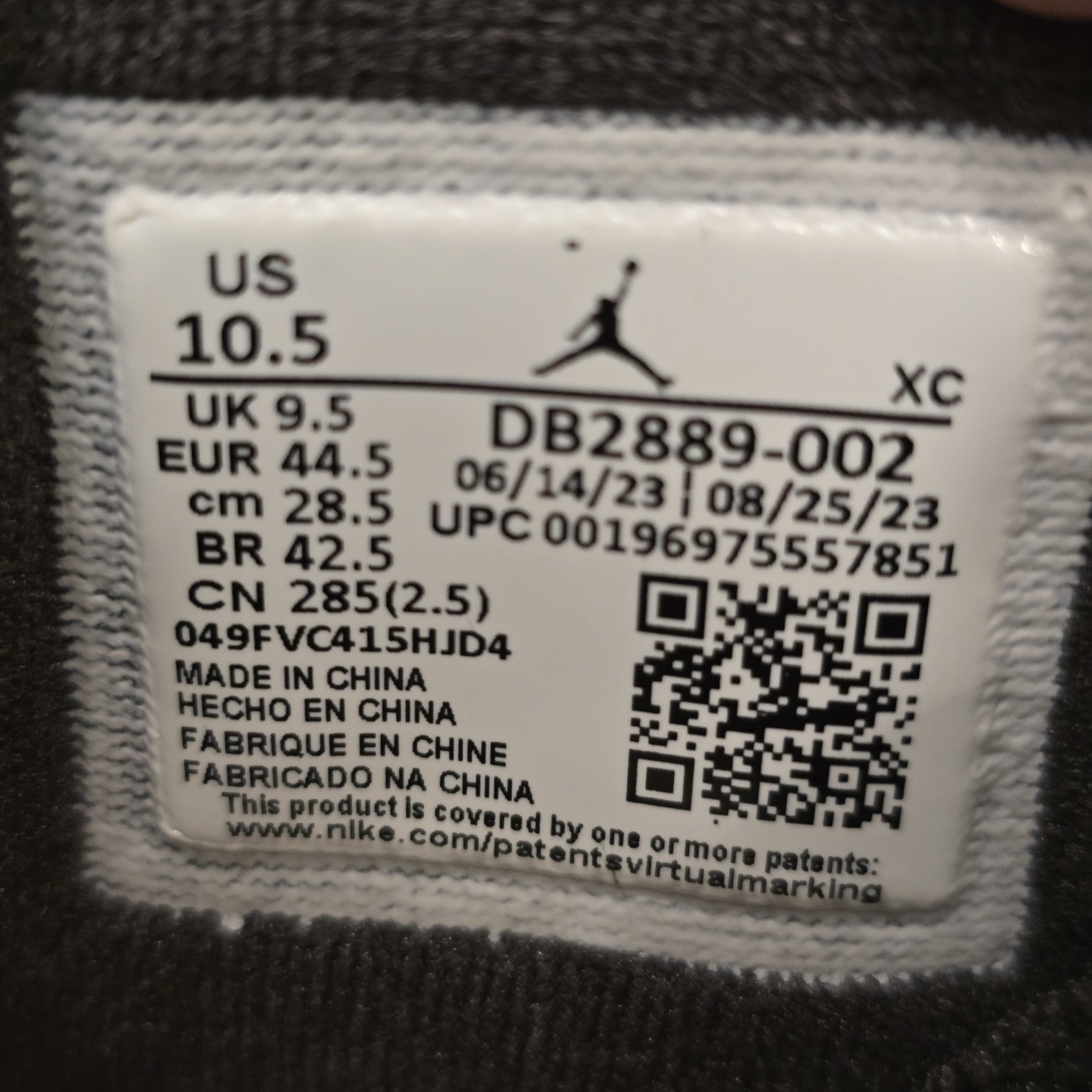 Size 10.5 - Air Jordan 1 Element GORE-TEX High Black Infrared