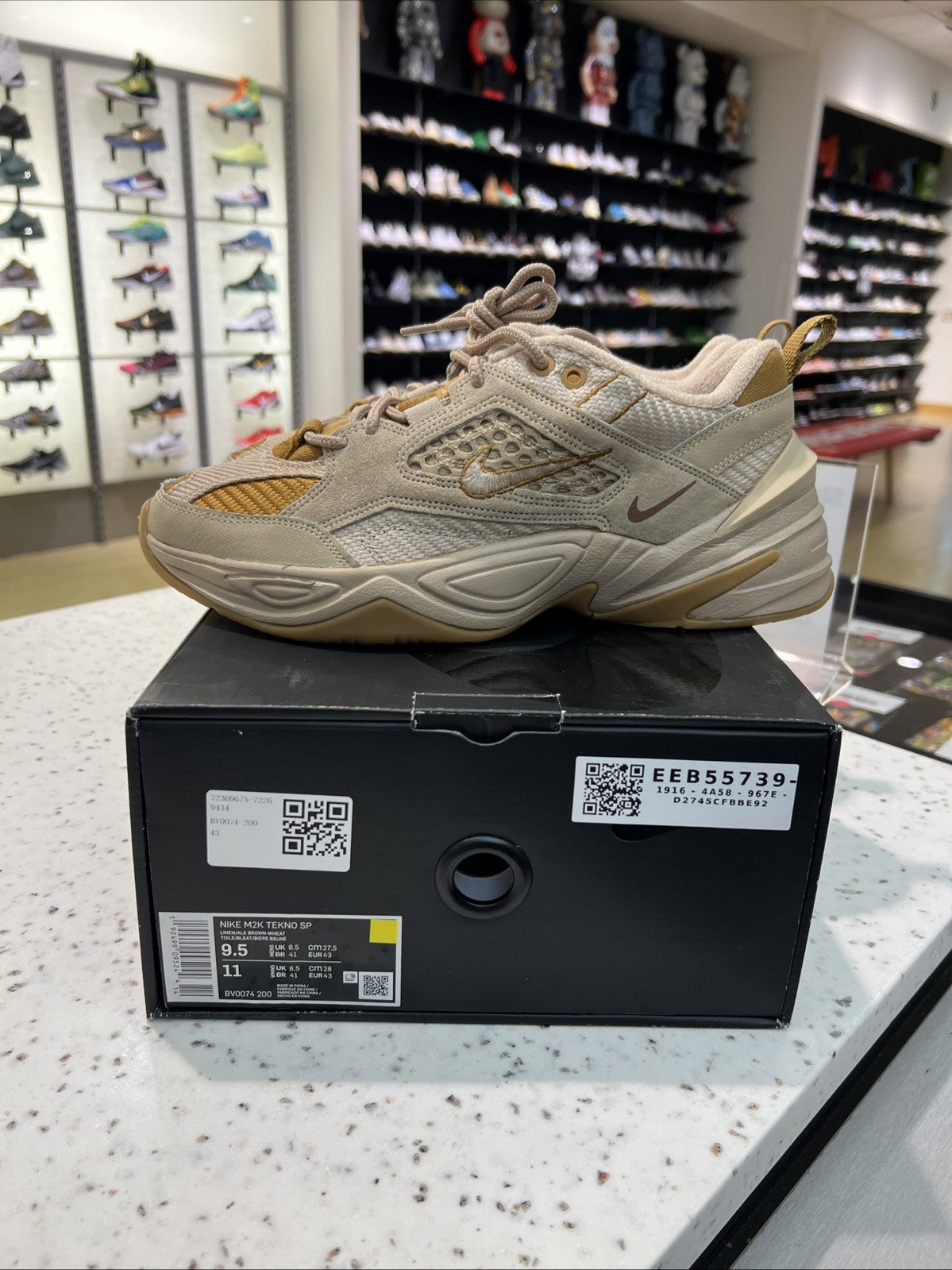 Nike M2K Tekno Sp Linen Sz 9.5