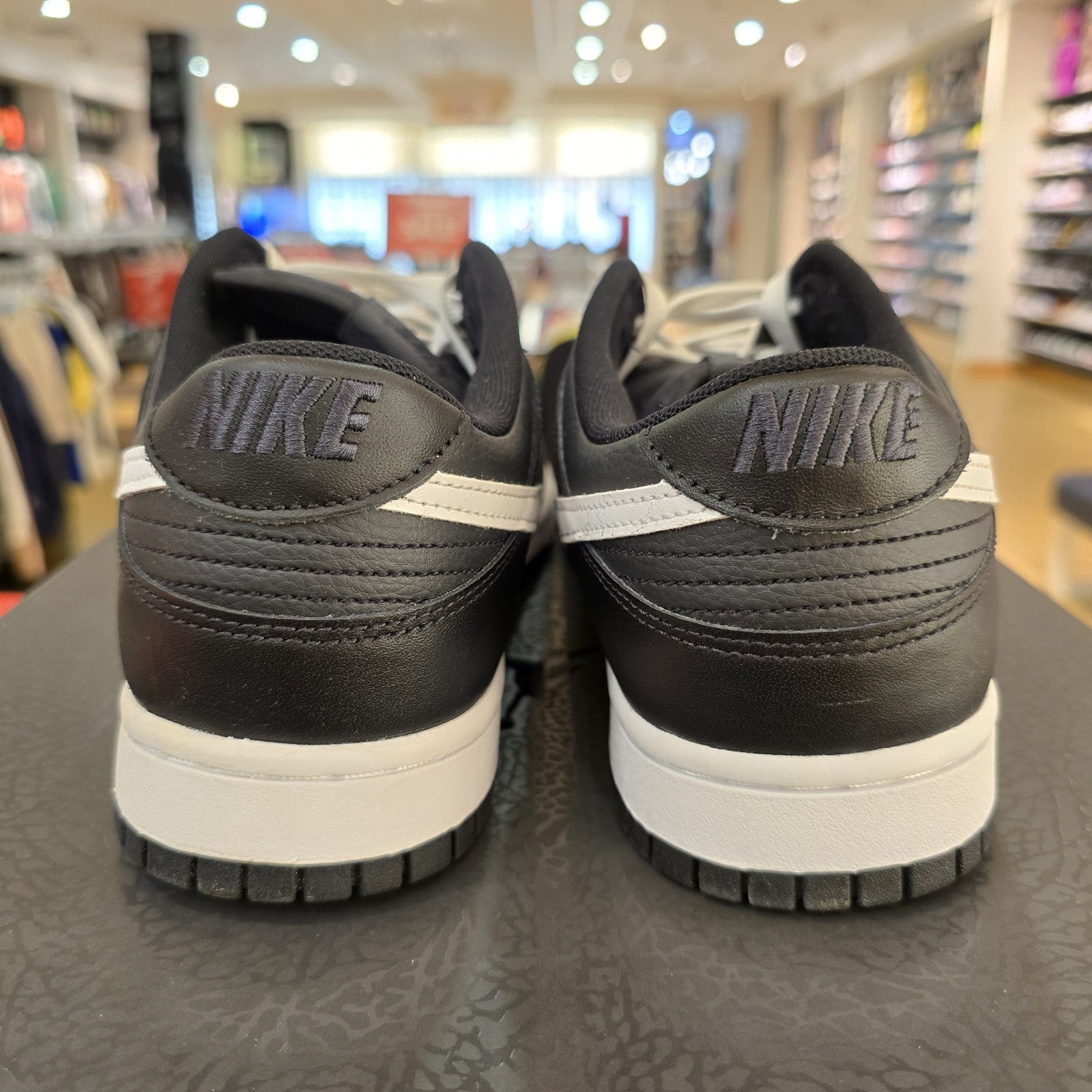 Size 11 - Nike Dunk Low Black Panda Yellowing