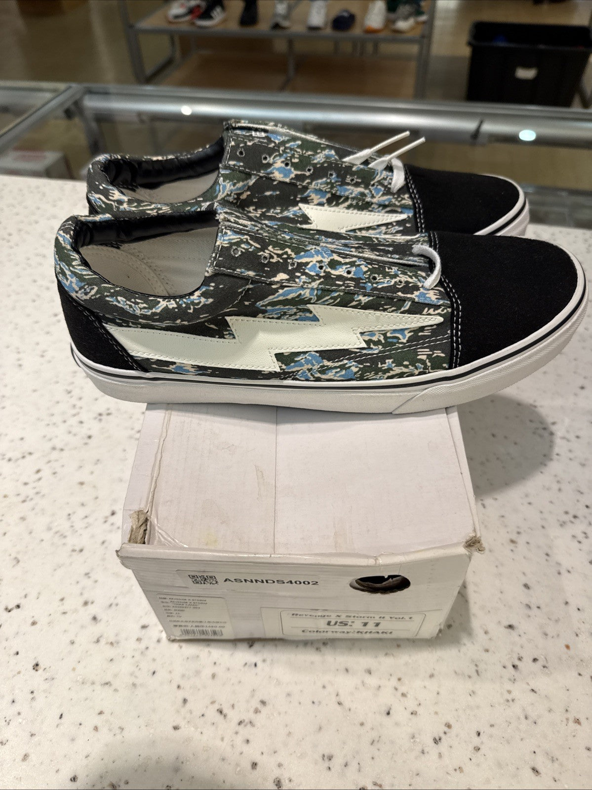 Revenge x Storm Green Camo Men's Size 11 New With Box