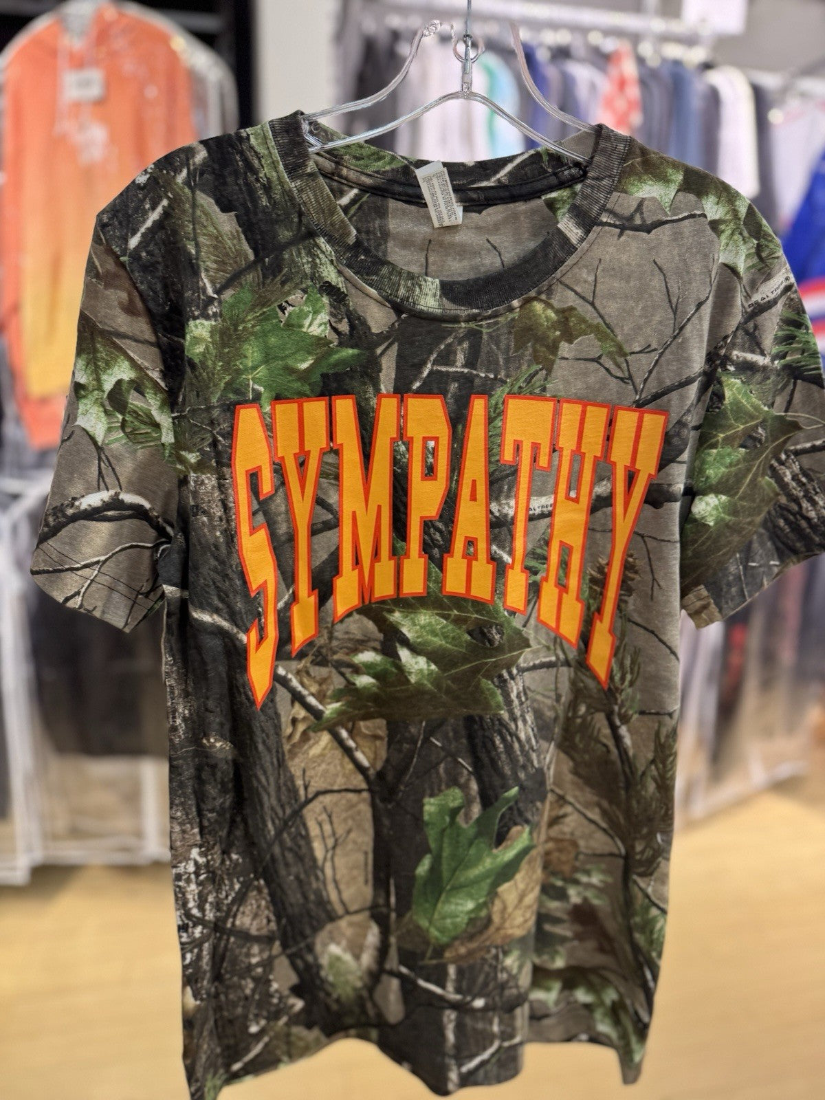 Drake Sympathy T Shirt Camo Size Small