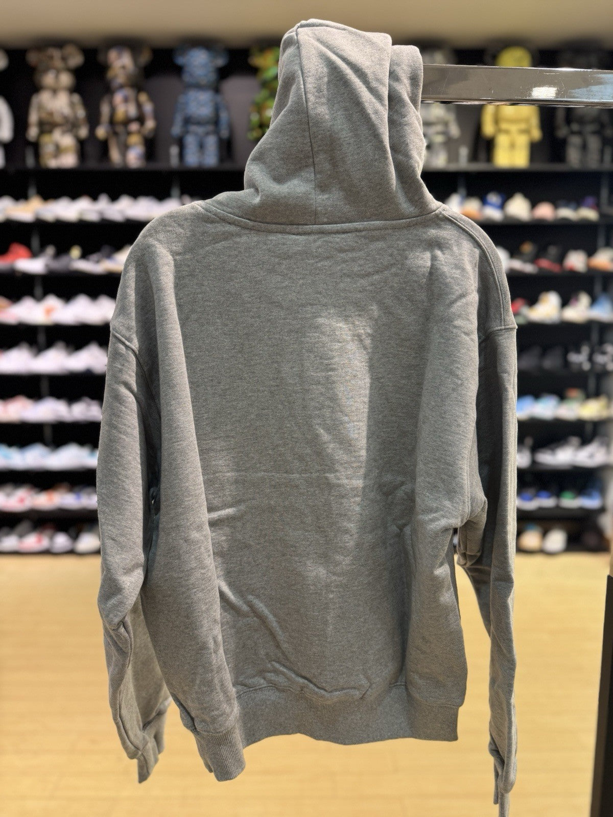 Broken Planet Basics Hoodie Heather Grey Size Small