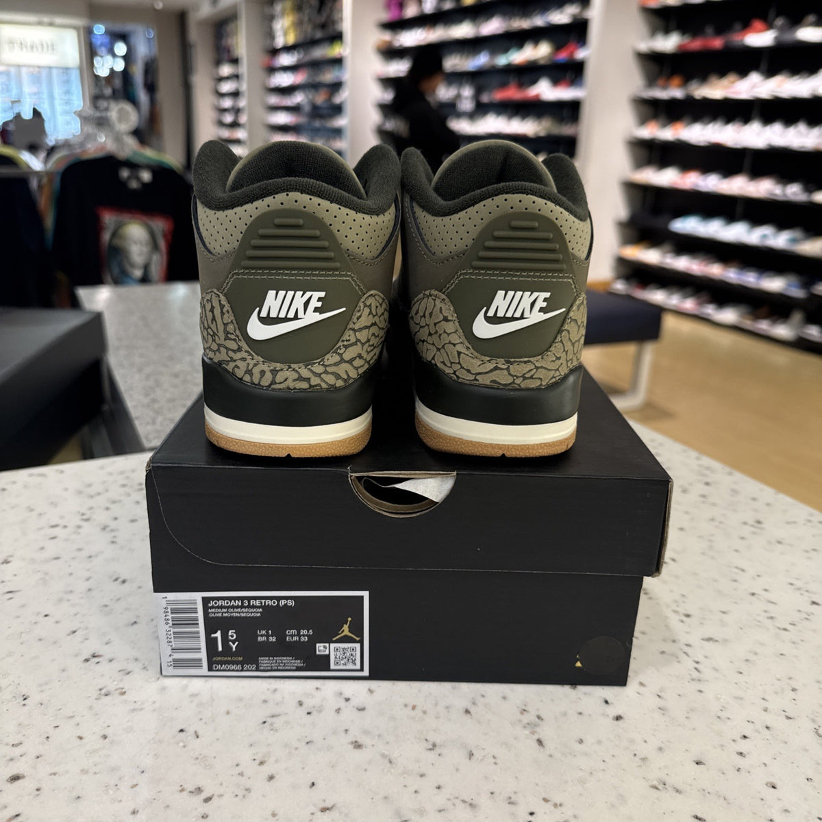 Jordan 3 Retro Family Affair (PS) Size 1.5Y