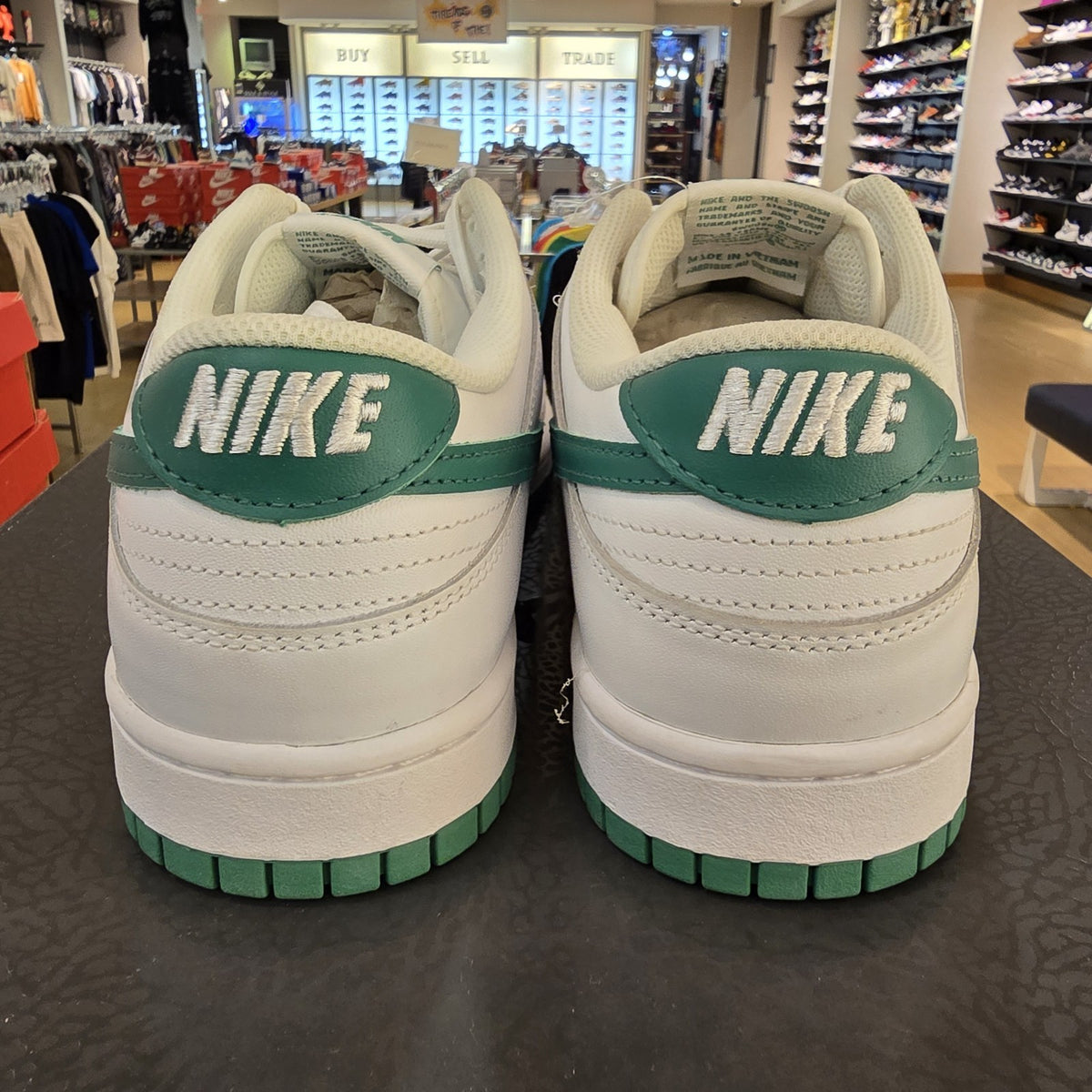 Size 12 - Nike Dunk Low Green Noise Women's