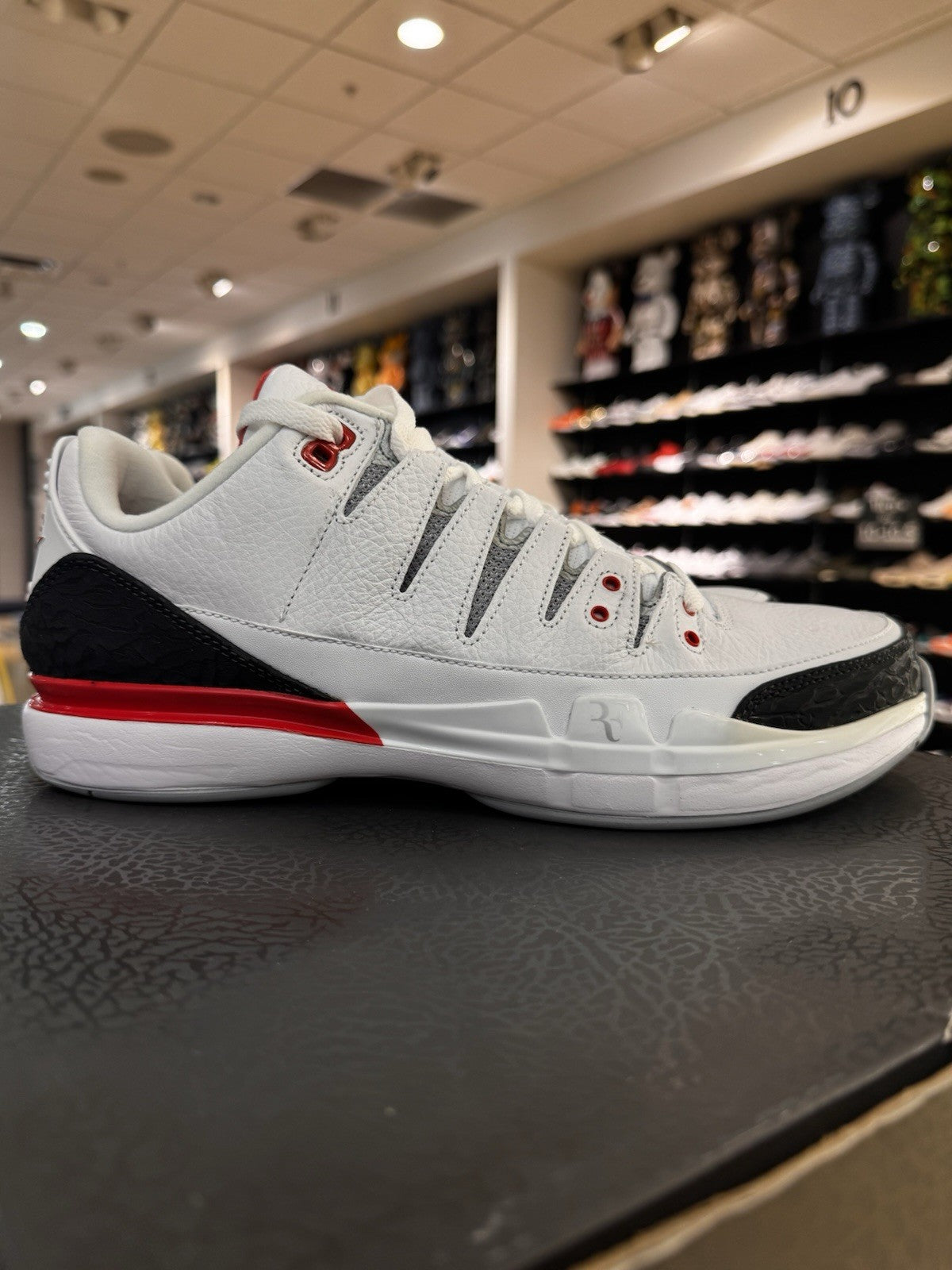 Nike Zoom Vapor Tour AJ3 Fire Red Size 11