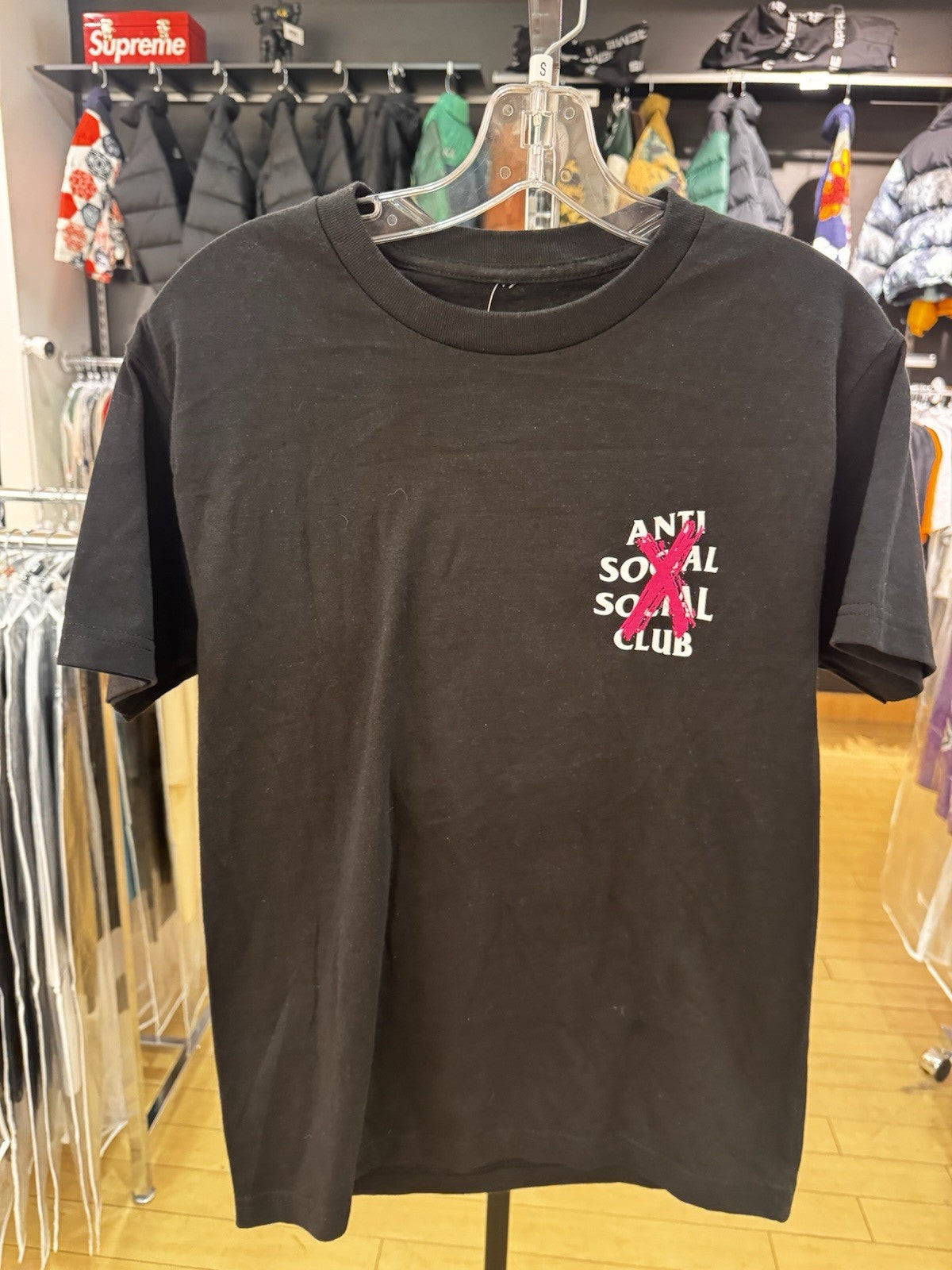Anti Social Social Club Cancelled F&F Tee Size Small