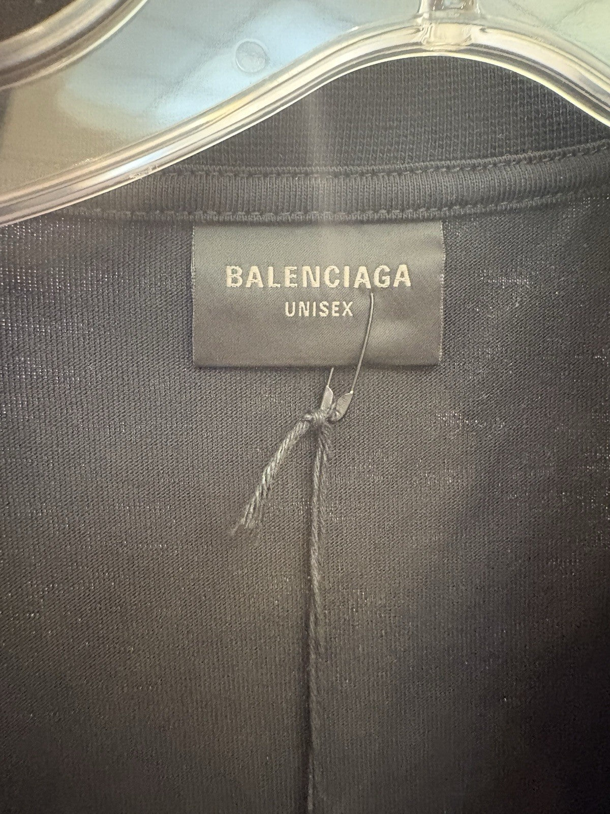 Balenciaga Heavy Metal Large Fit T-shirt in Black Faded Black size XS