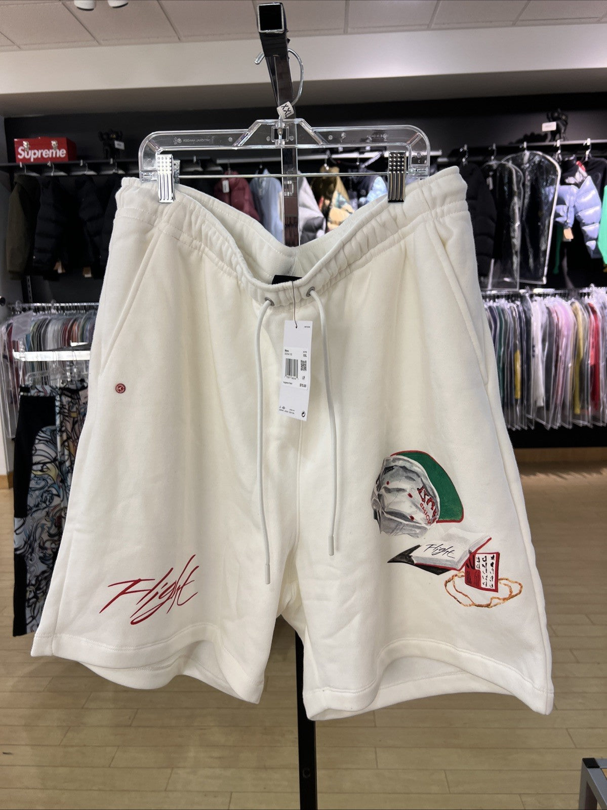 Nike Air Jordan Artist Series Fleece Shorts Sz 2XL