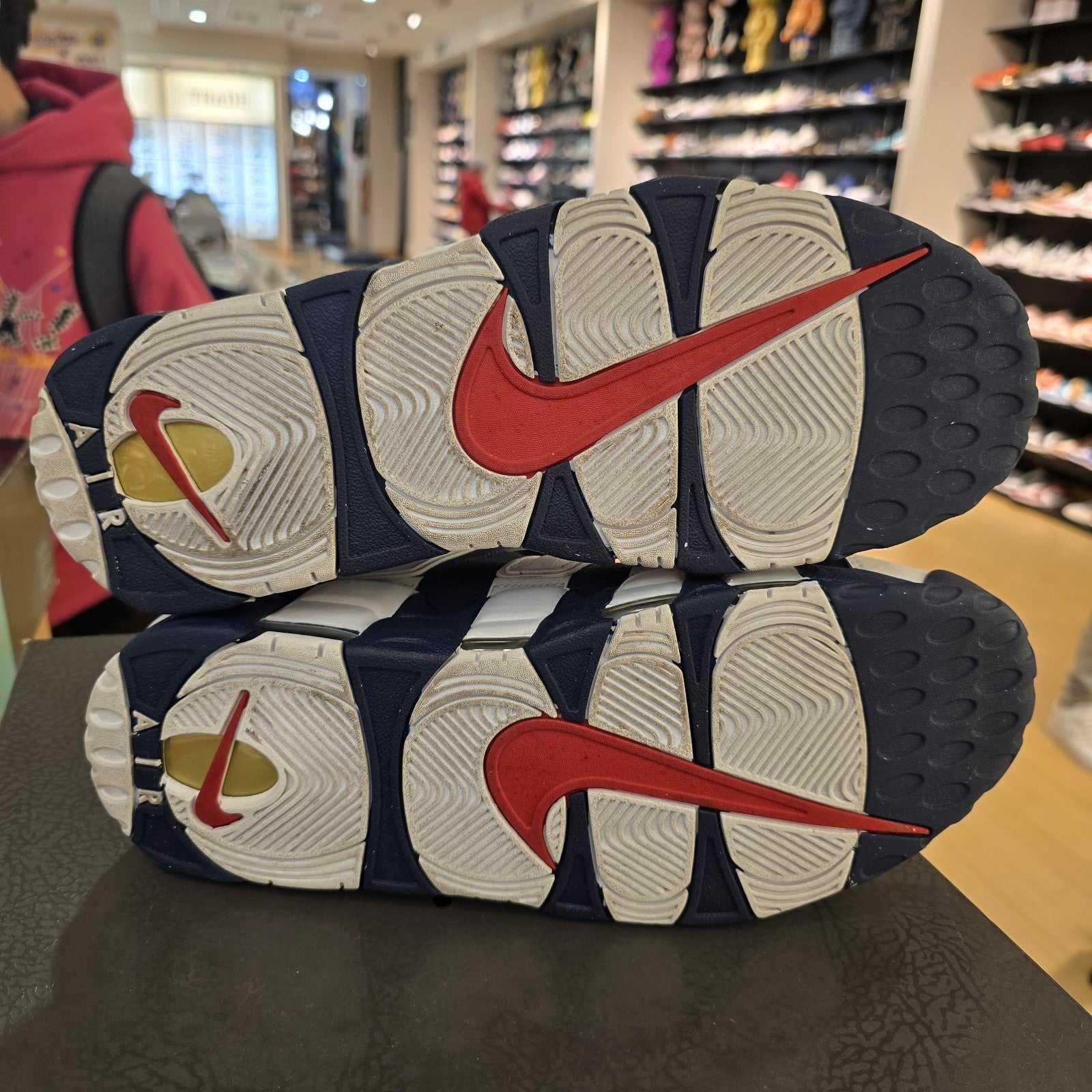 Size 11.5 - Nike Air More Uptempo 2016 Olympic