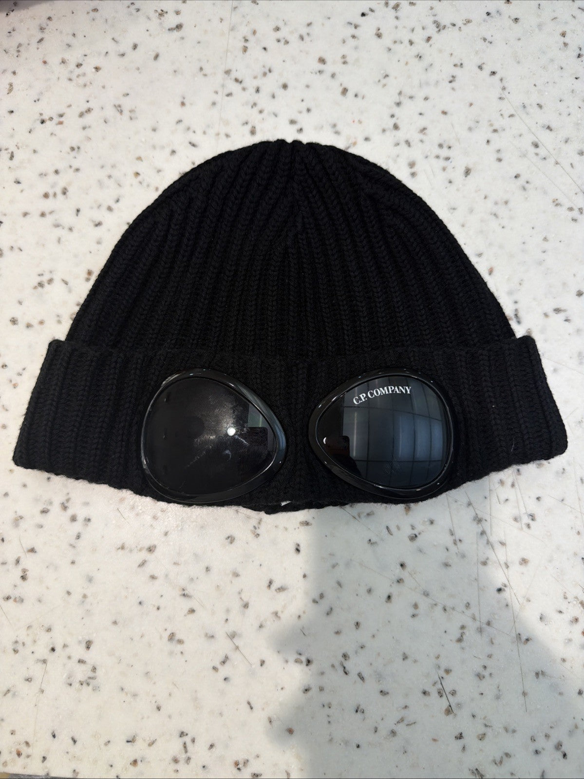 C.P. Company Cotton Goggle Beanie