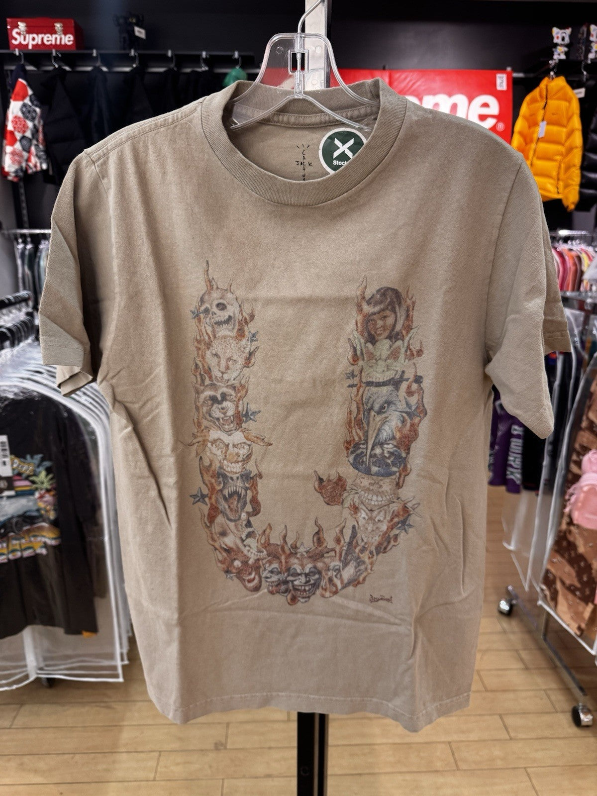 Travis Scott Utopia Relic Tee Size Small