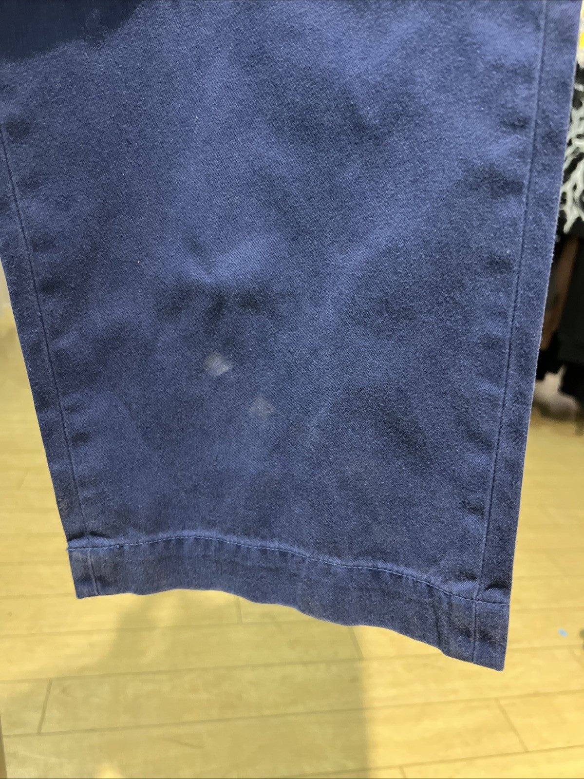 Supreme Chino Pant Lt Navy Size 34 DEFECT