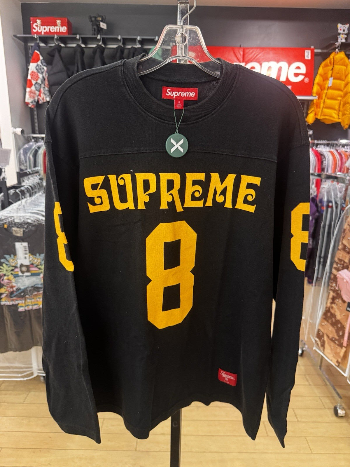 Supreme Affiliated L/S Football Top Size Small