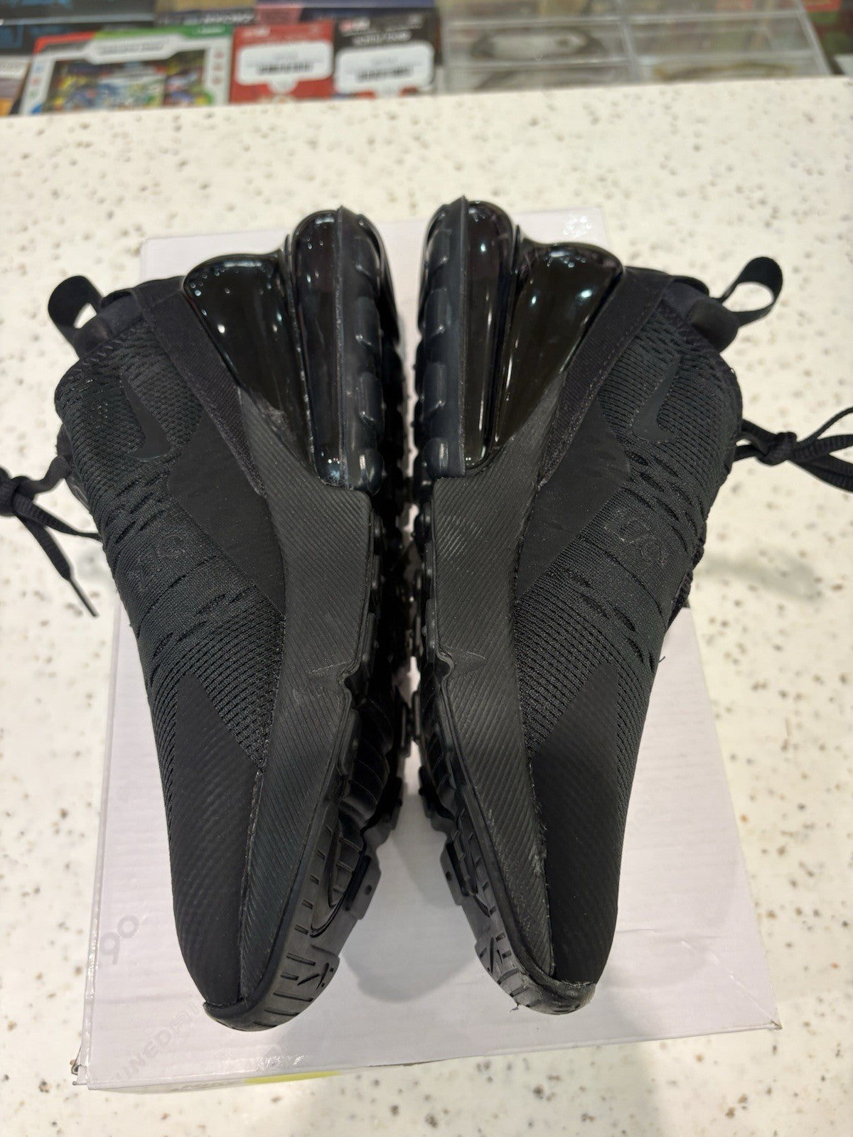 Nike Air Max 270 Low Triple Black Women’s Size 6.5