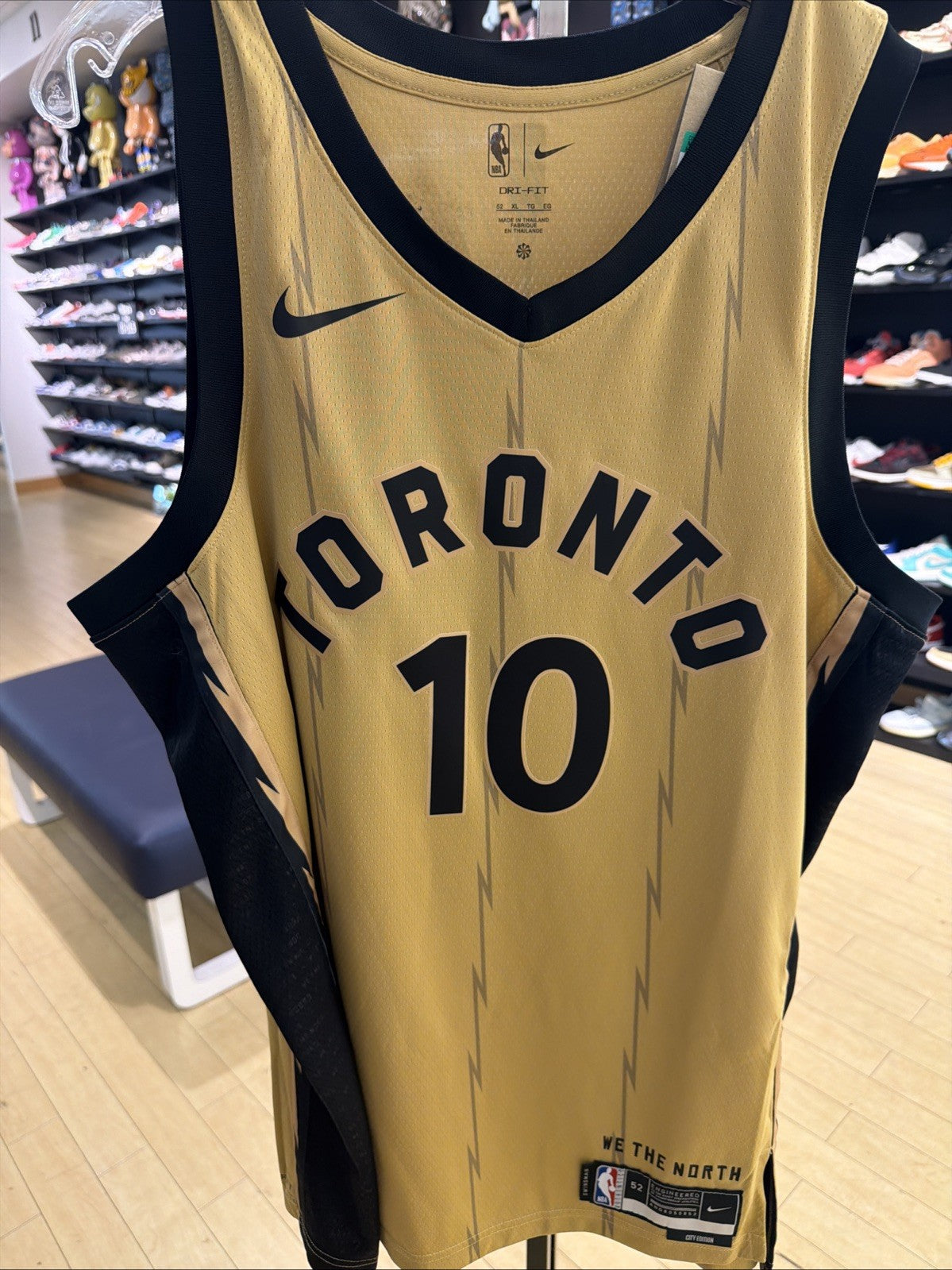 Nike Drake Toronto Raptors West End Swingman Jersey Sz XL