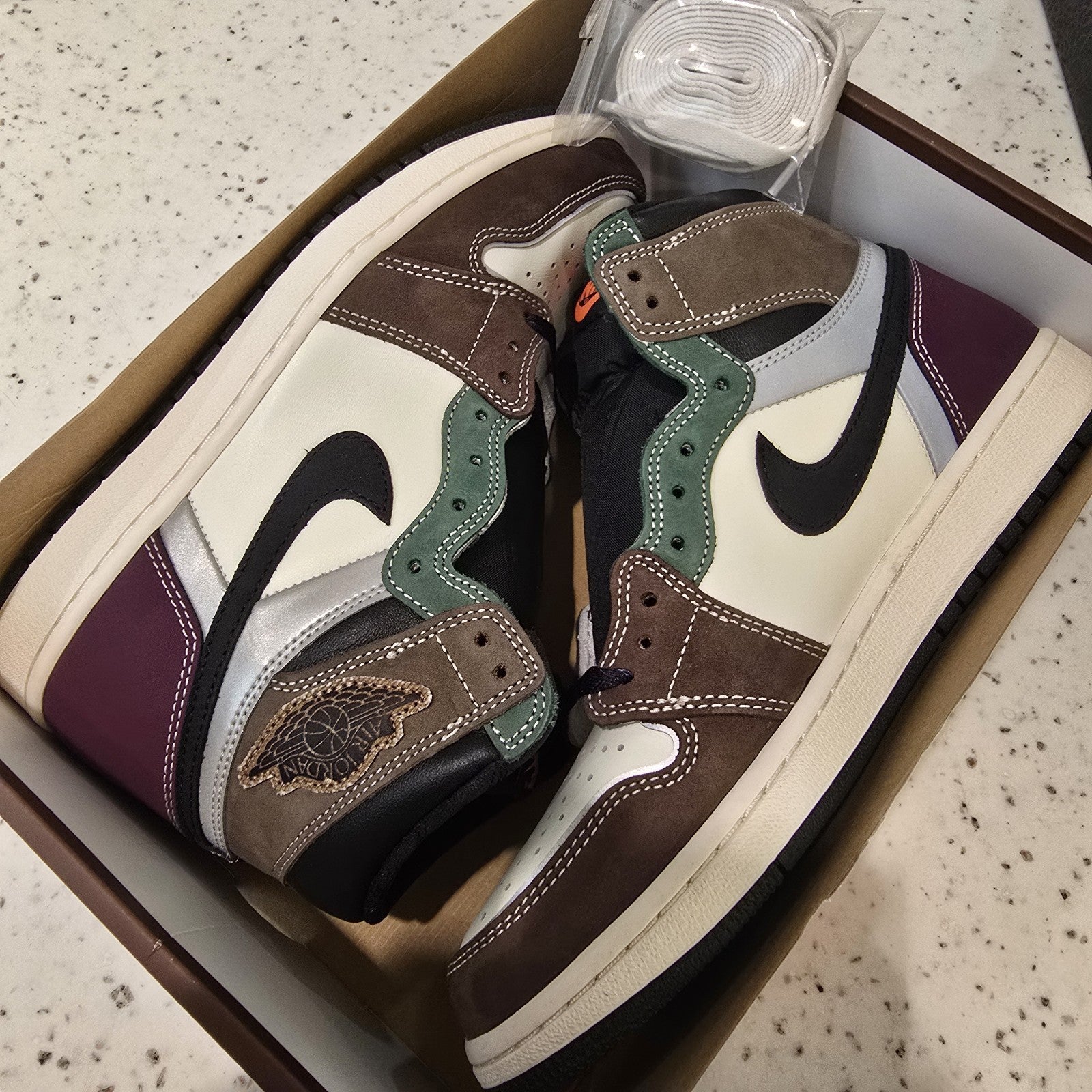 Size 9.5 - Jordan 1 High OG Hand Crafted