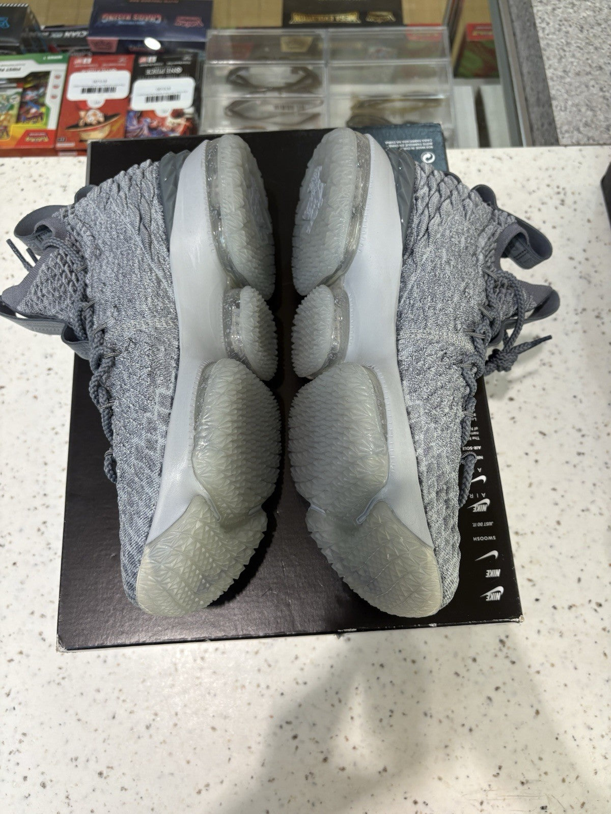 Nike LeBron 15 City Edition Size 10 MISSING LID