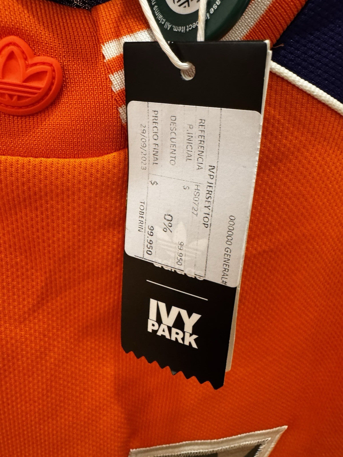 Adidas Ivy Park Jersey Top Unisex Size M