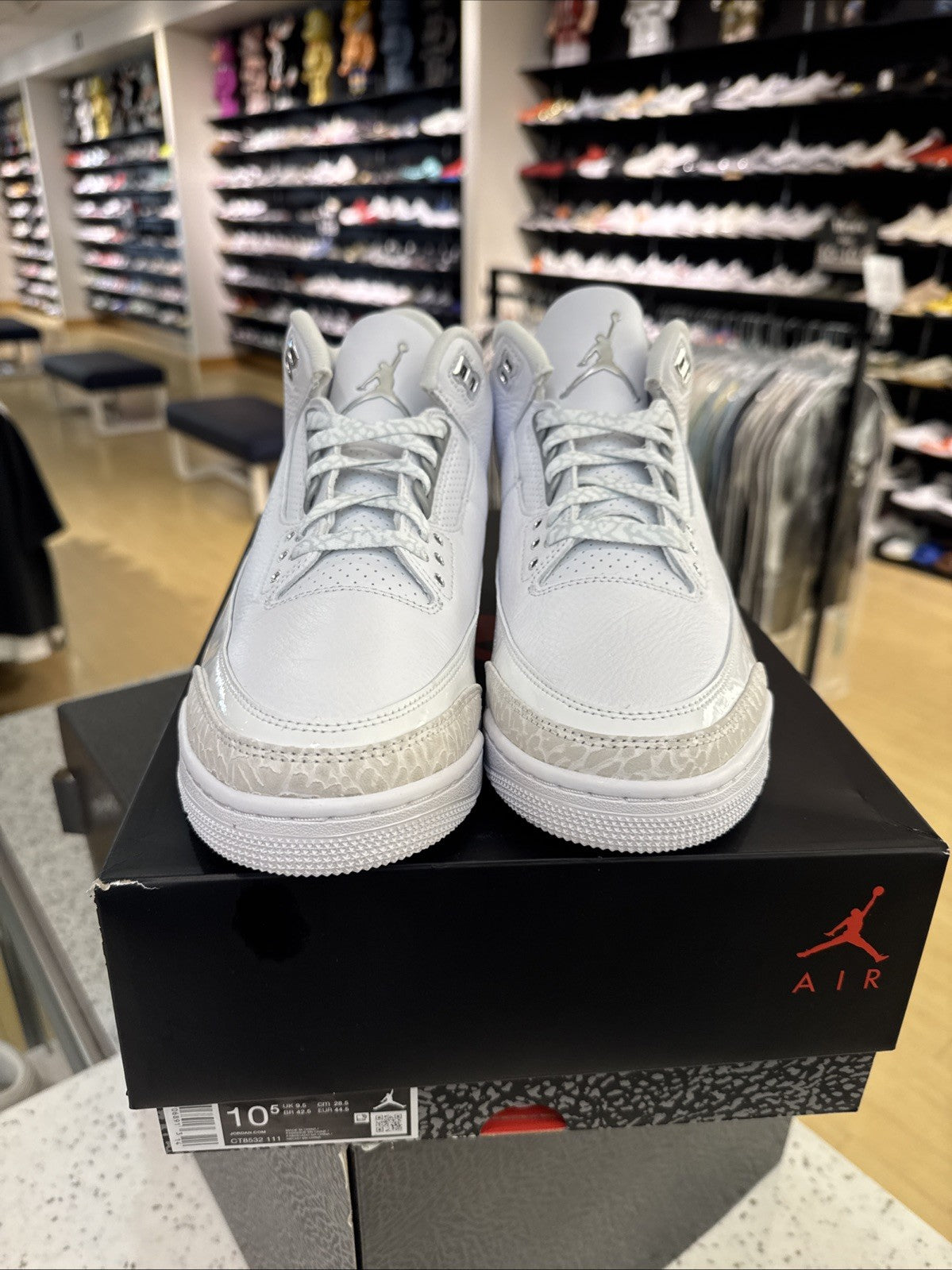 Size 10.5 - Air Jordan 3 Retro 2025 Pure Money