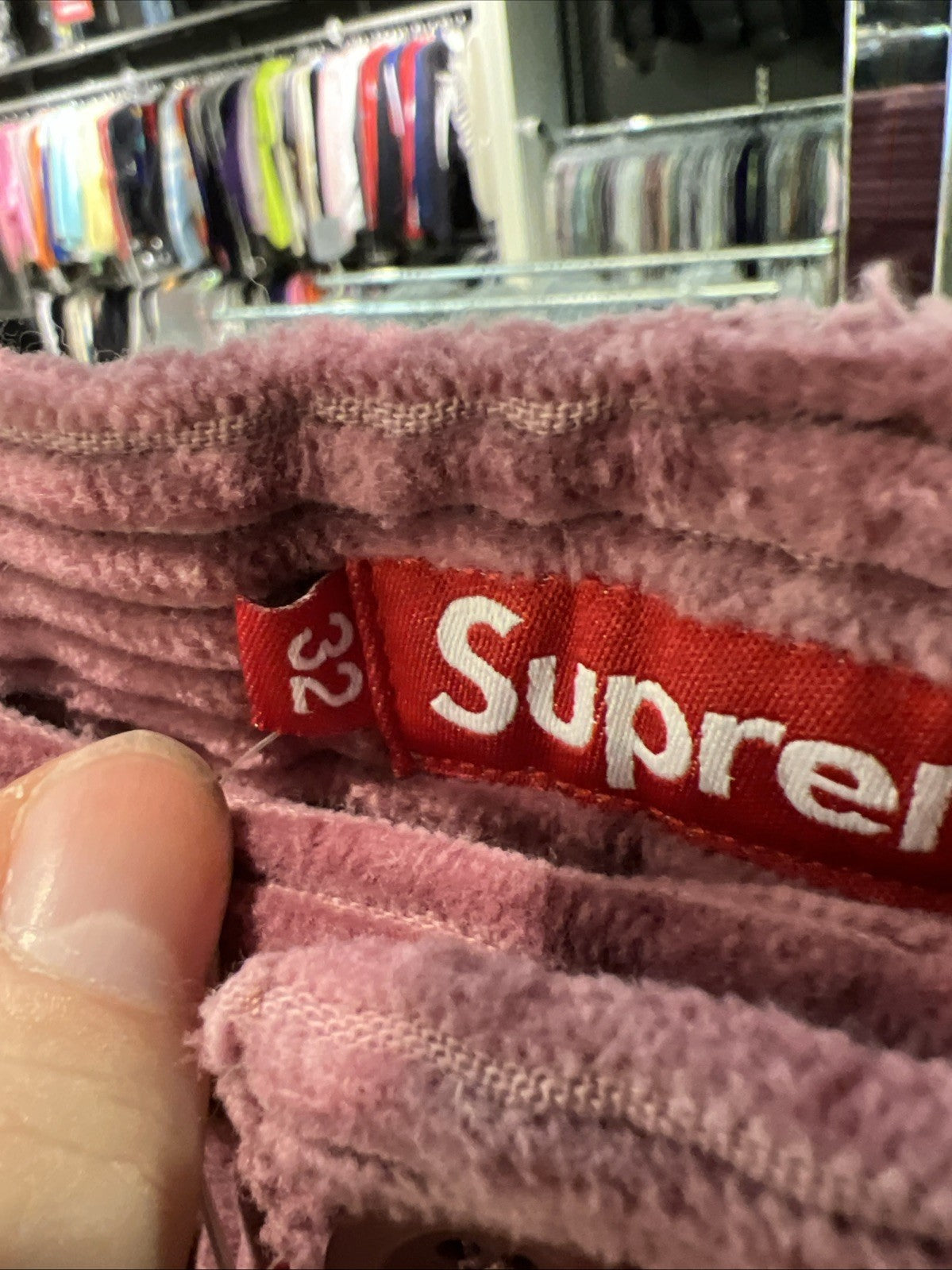 Supreme Wide Wale Corduroy Cargo Pant FW24 Dusty Pink Size 32