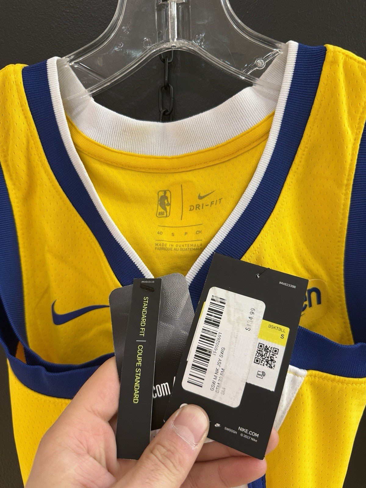 NIKE GOLDEN STATE WARRIORS STEPHEN CURRY JERSEY #30