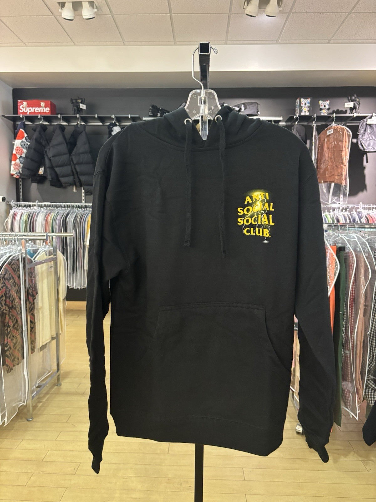 Anti Social Social Club Fragment Half Tone Hoodie SZ S