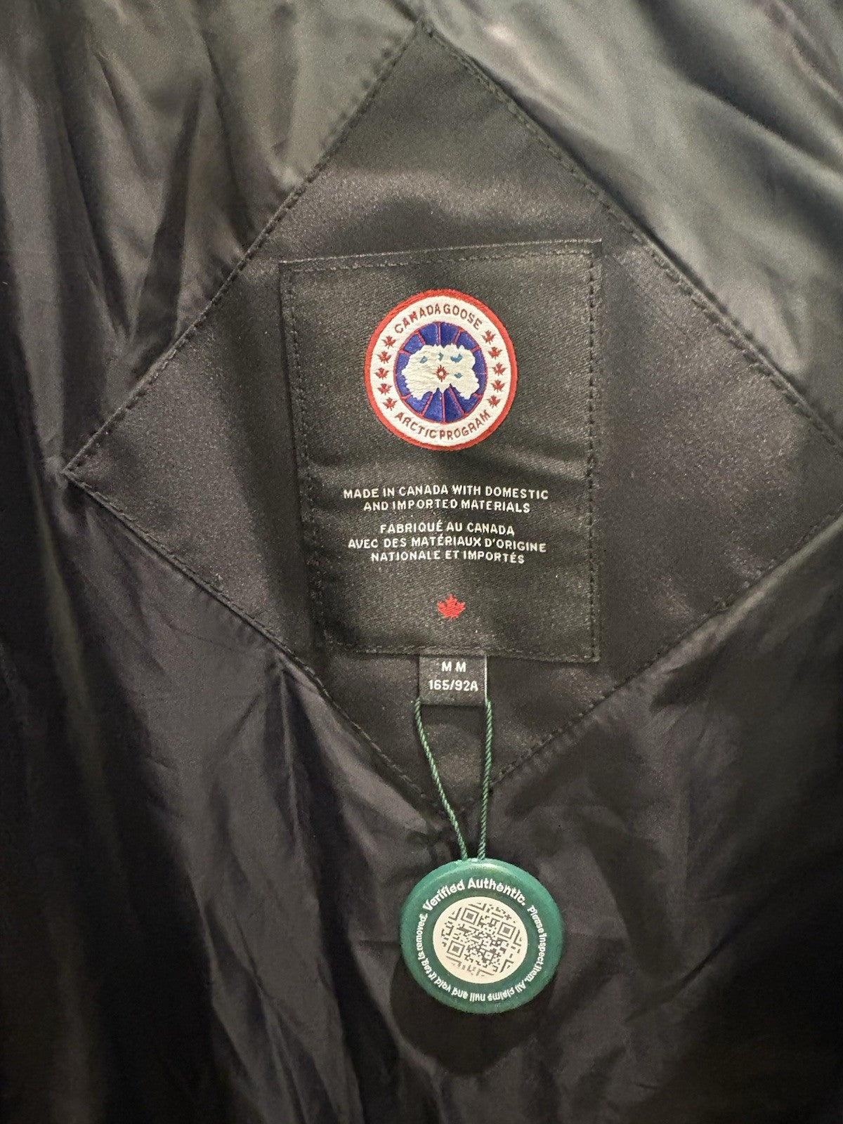 Canada Goose Freestyle down vest Black Size Medium