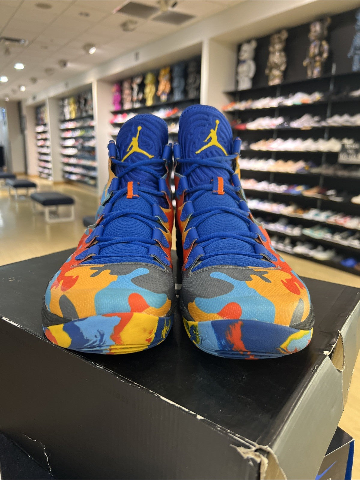 Nike Air Jordan 28 SE OKC Camo Sz 12 USED