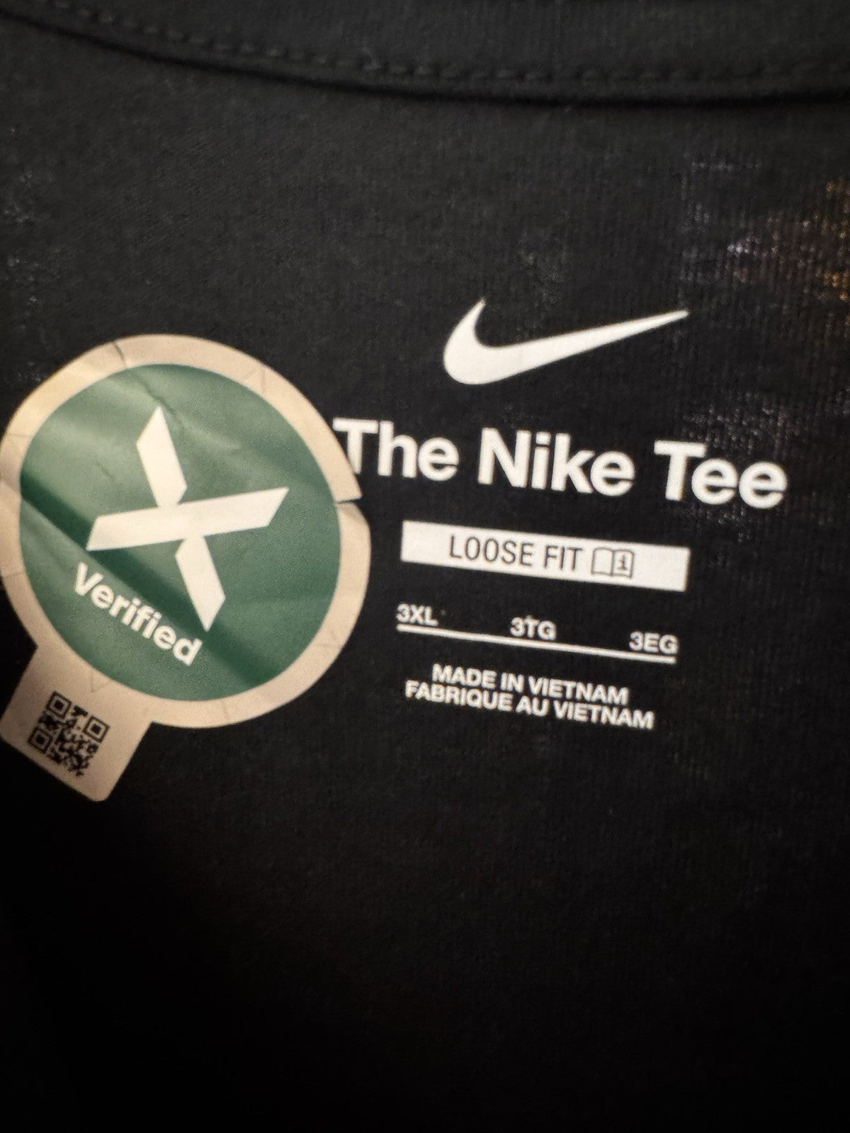 Nike Kobe M90 X-Ray Broken Not Beaten Mens Size 3XL Loose Fit Tee HV6694-010