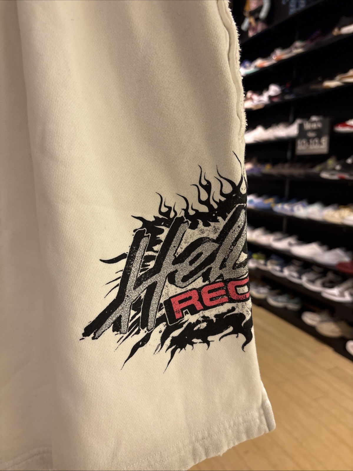 Hellstar Records Shorts White Size Medium