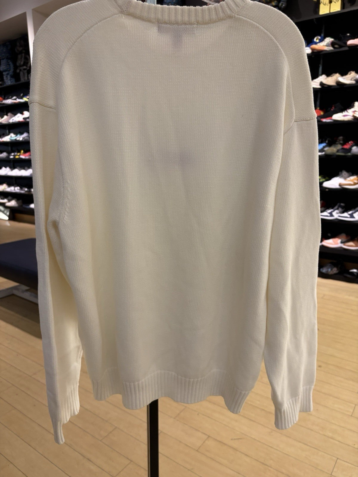 Supreme Old English Sweater Ivory Size Large
