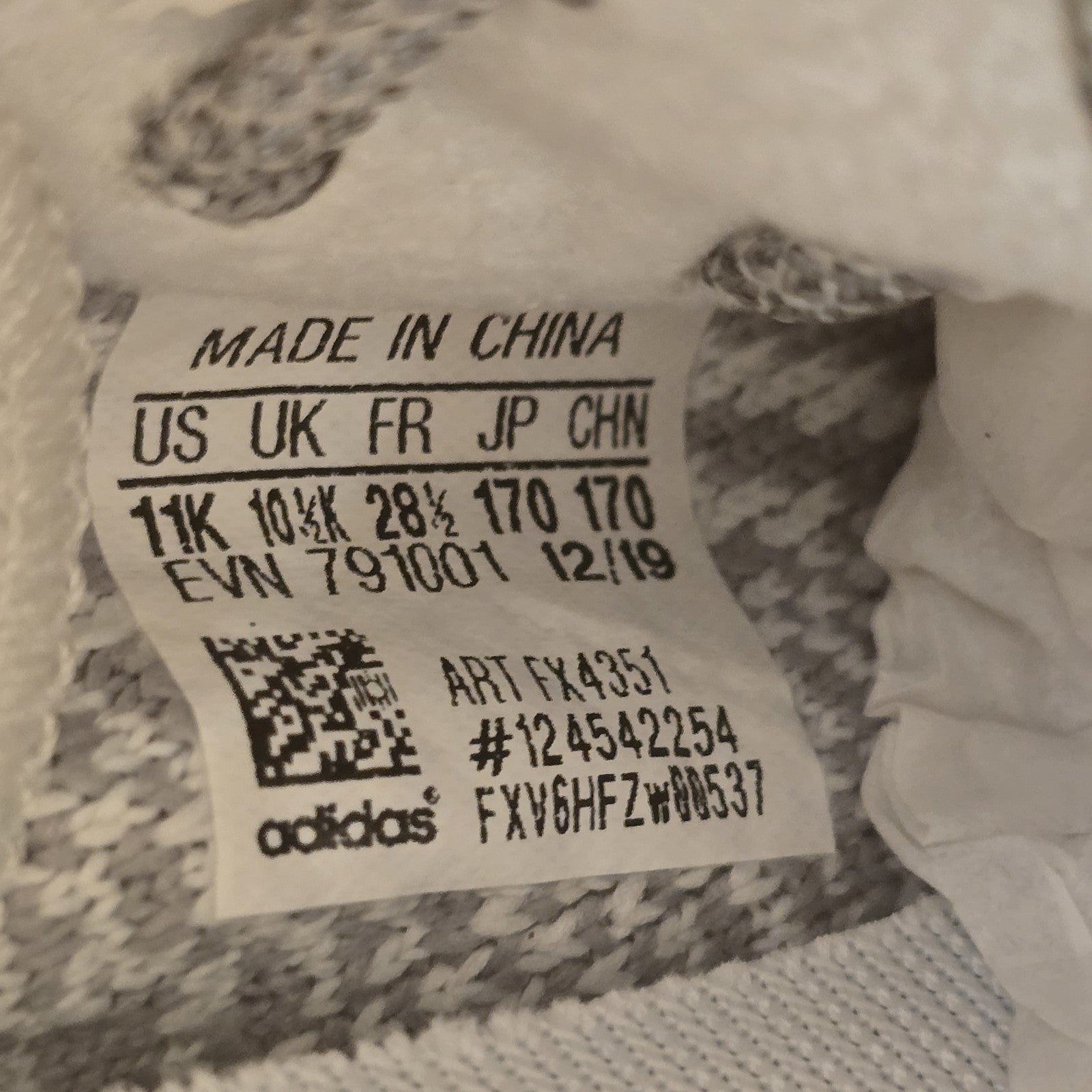 Adidas Yeezy Boost 350 V2 Yeshaya Kids SZ 11K