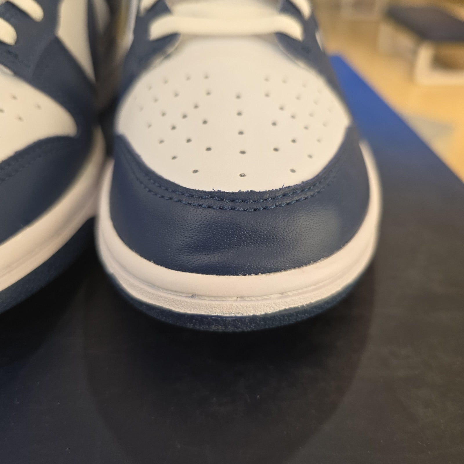 Size 8.5 - Nike Dunk Low Velarian Blue White