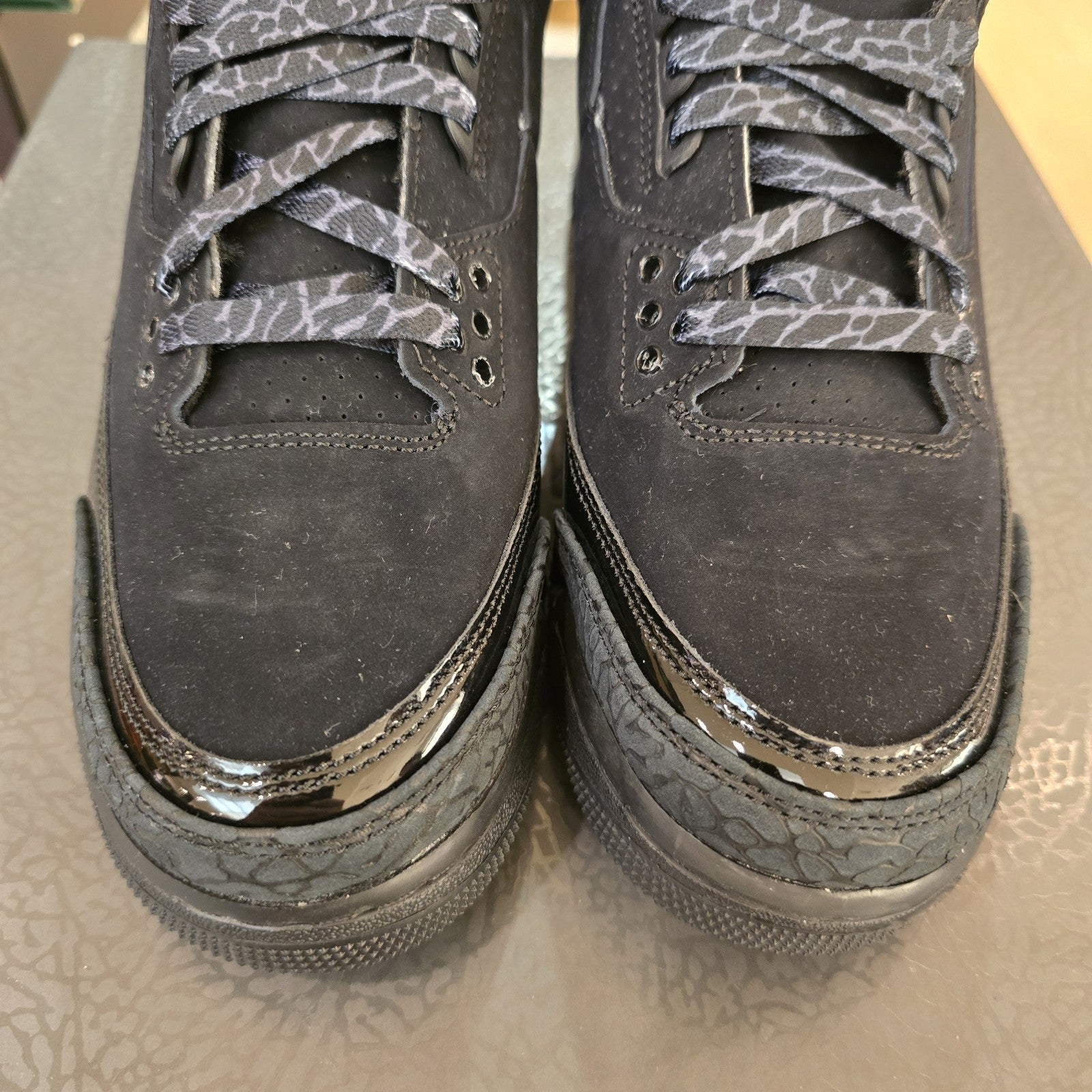 Size 6.5Y - Air Jordan 3 Retro Black Cat GS