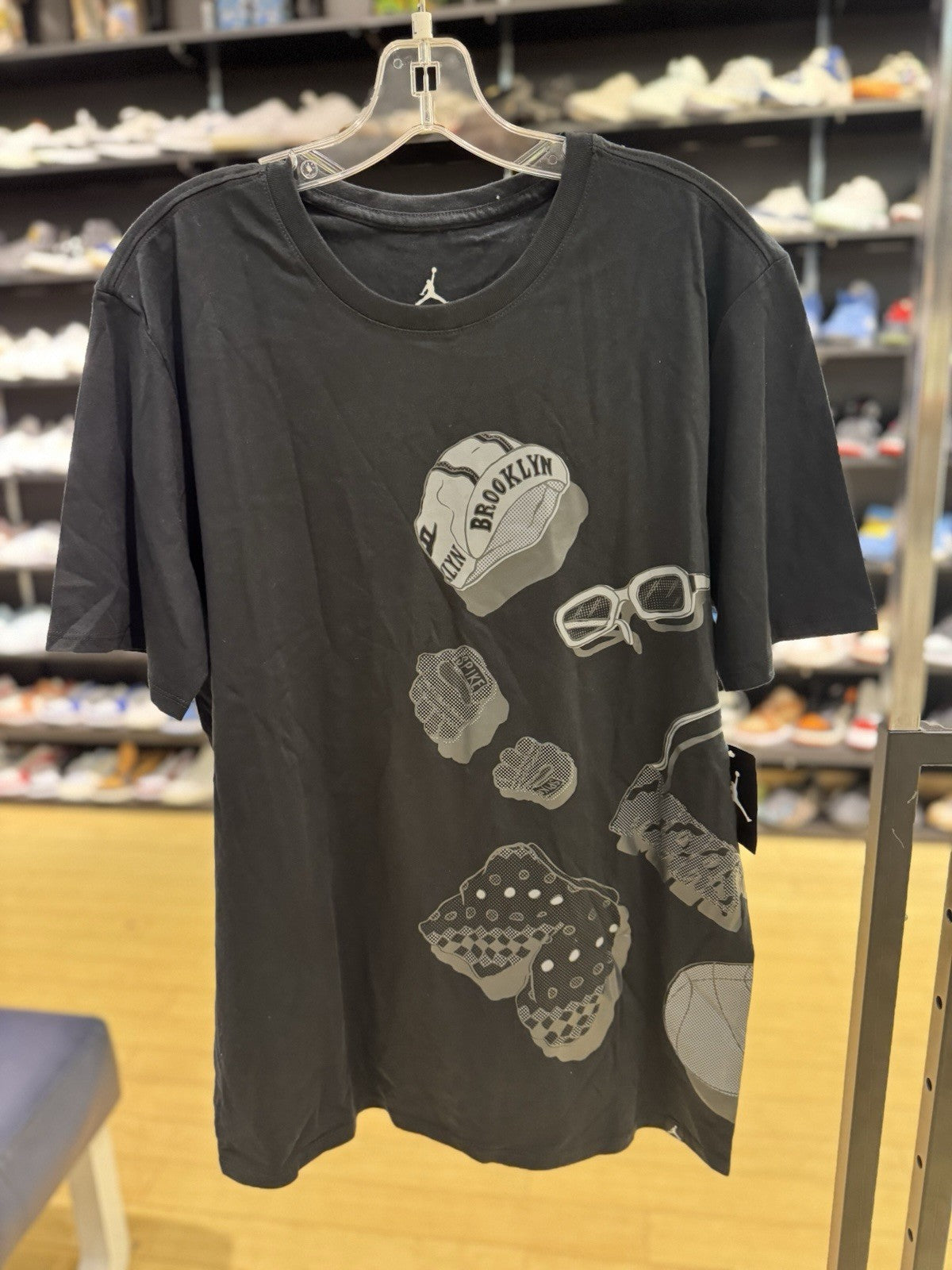 Men's Air Jordan Son Of Mars Elevated T-Shirt Black Sz Large