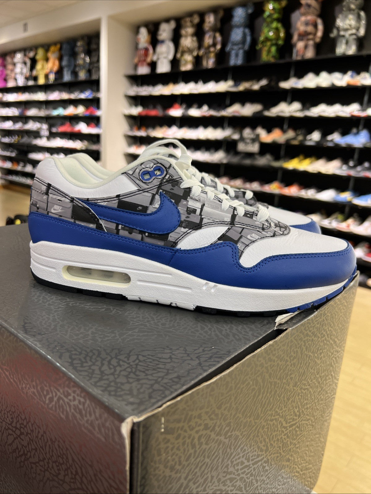 Nike Air Max 1 Atmos Blue We Love Nike Sz 9