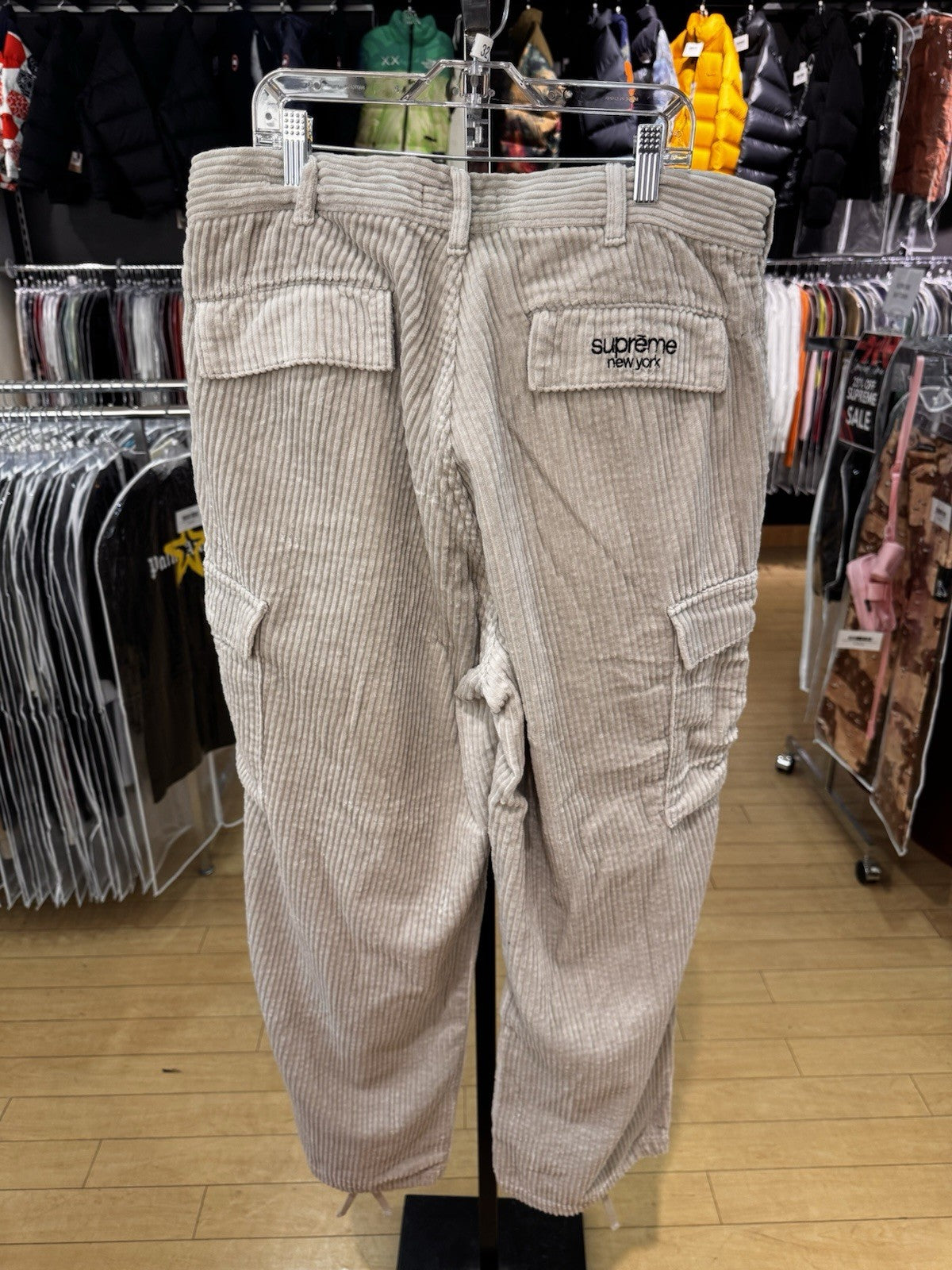 Supreme Wide Wale Corduroy Cargo Pant Size 32